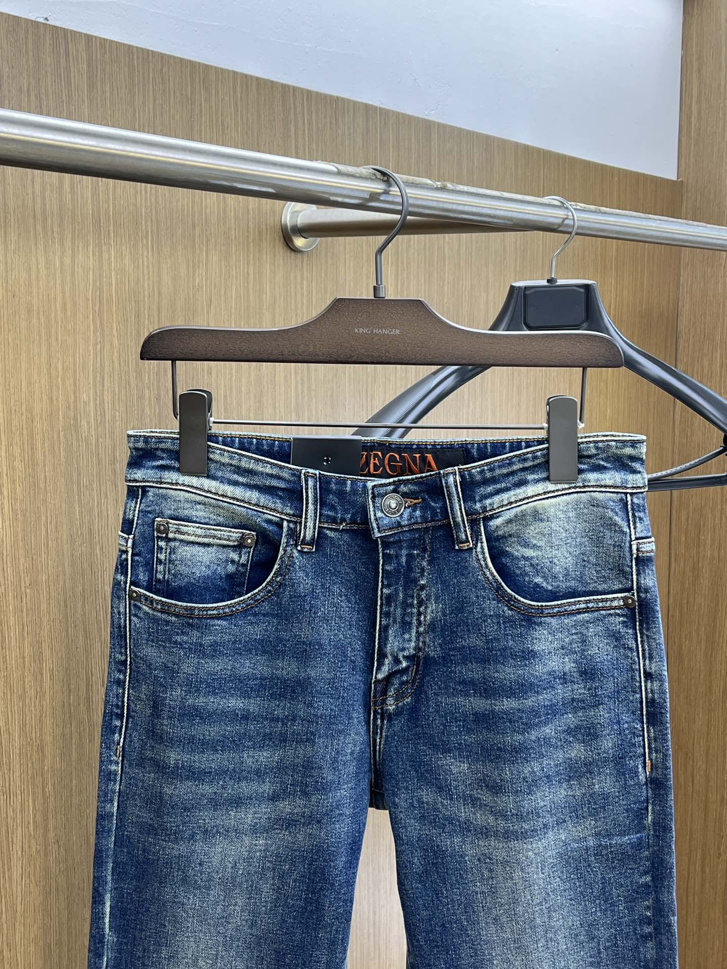 秋冬 ZZ 🔥🔥高端定制、25SS秋冬最新款牛仔裤 柜台同步发售 进口固色面料 原版定制复刻 客供五金辅