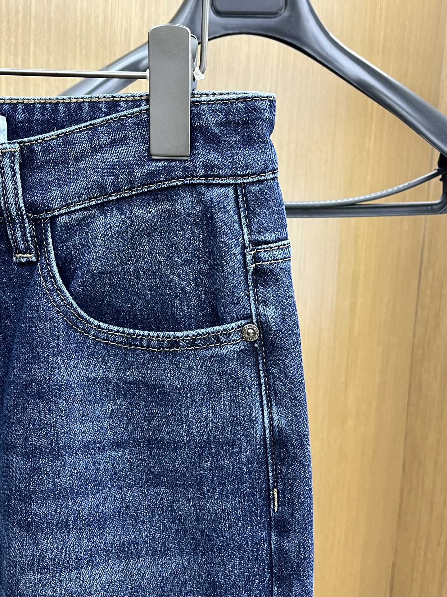 秋冬 BC 🔥🔥高端定制、25SS秋冬最新款牛仔裤 柜台同步发售 进口固色面料 原版定制复刻 客供五金辅