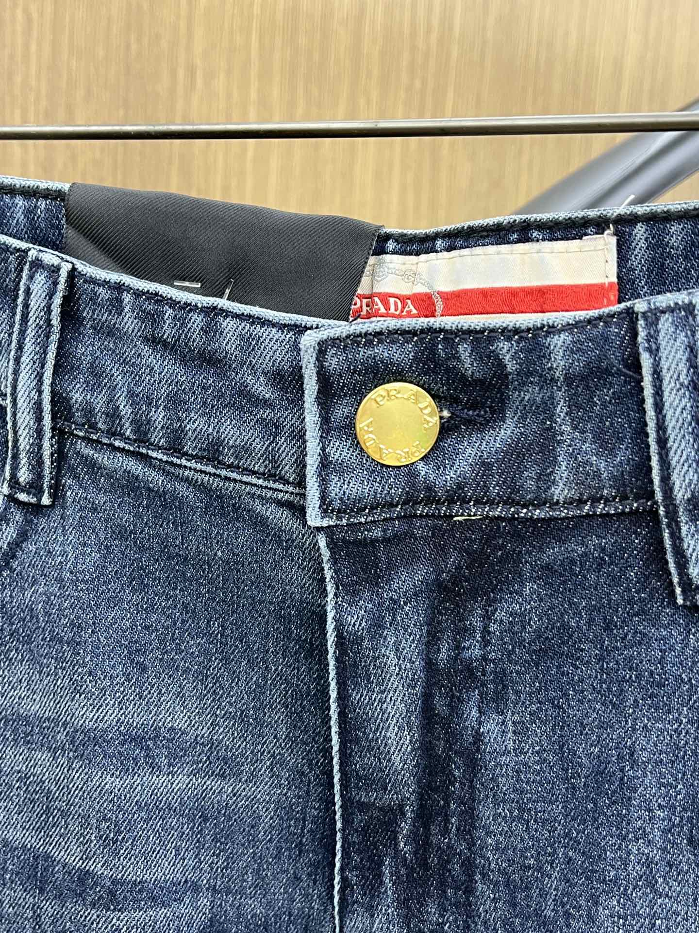 秋冬 PD 🔥🔥高端定制、25SS秋冬最新款牛仔裤 柜台同步发售 进口固色面料 原版定制复刻 客供五金辅