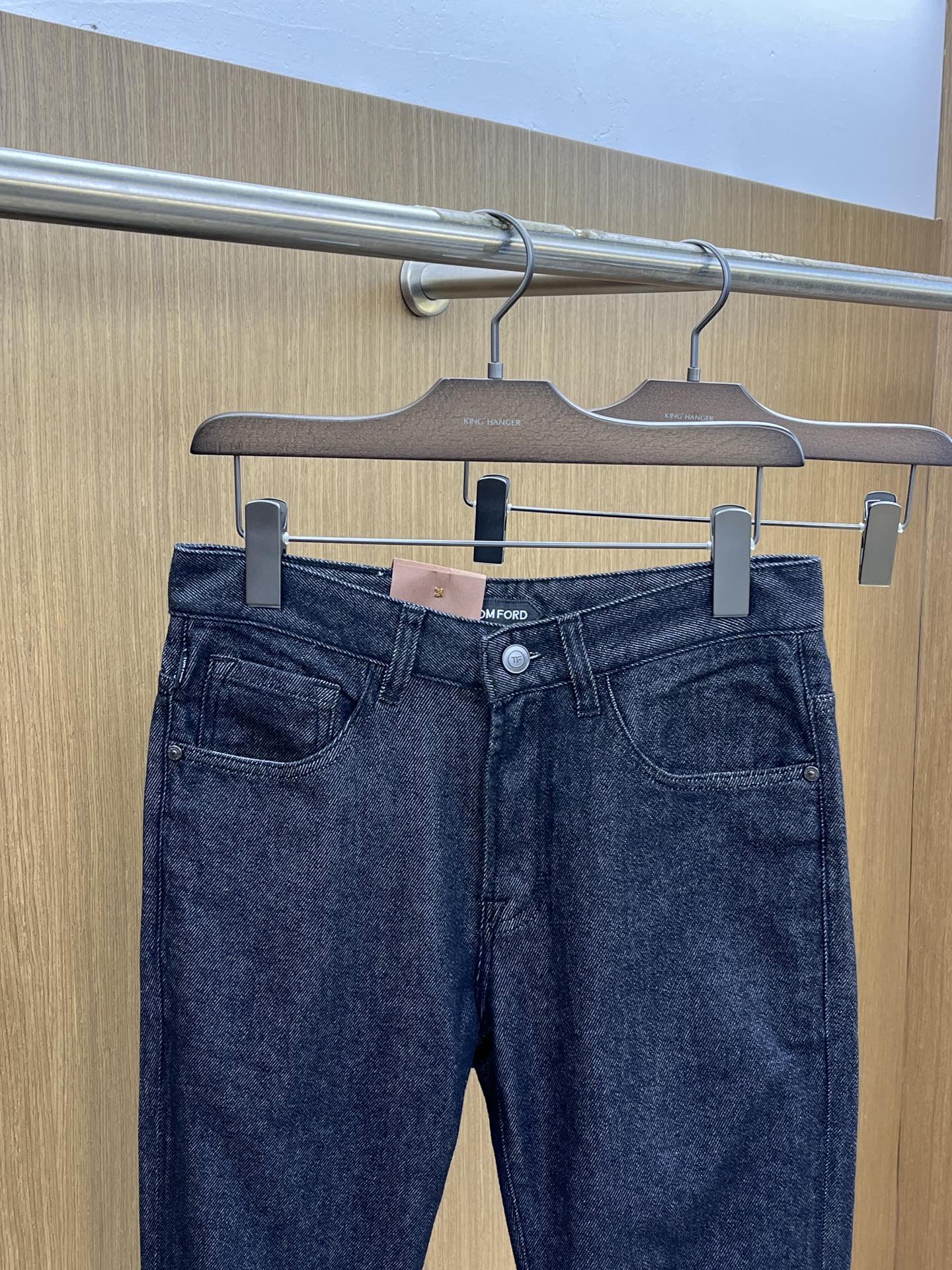 新品 TF 🔥🔥高端定制、2025早春最新款牛仔裤 柜台同步发售 原版定制复刻 客供五金辅料 原单品质 