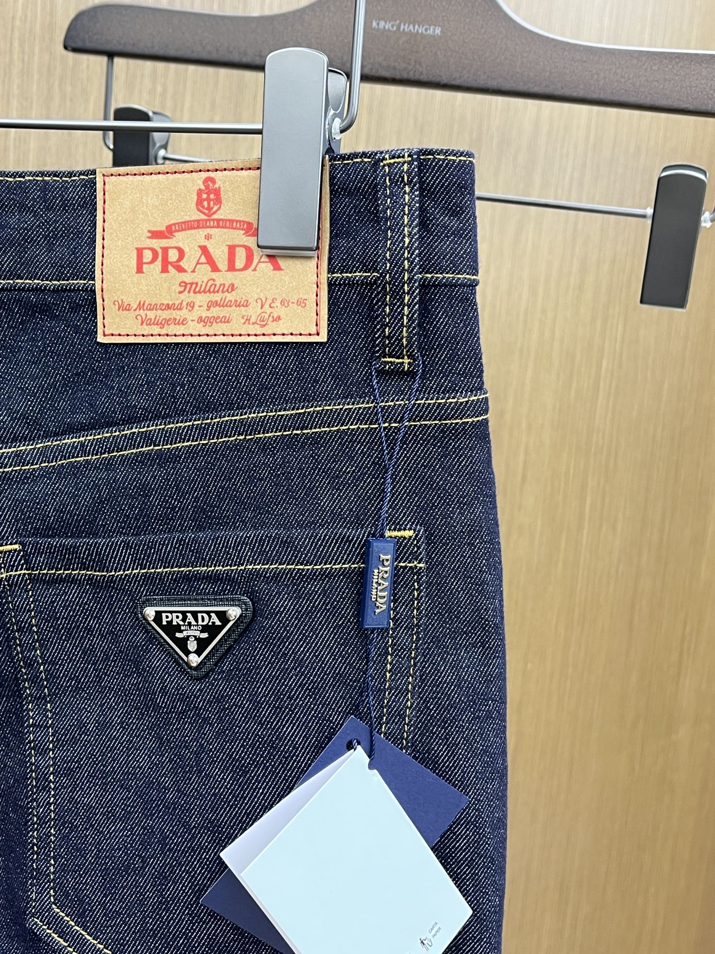 新品 PD 🔥🔥高端定制、2025早春最新款牛仔裤 柜台同步发售 原版定制复刻 客供五金辅料 原单品质 