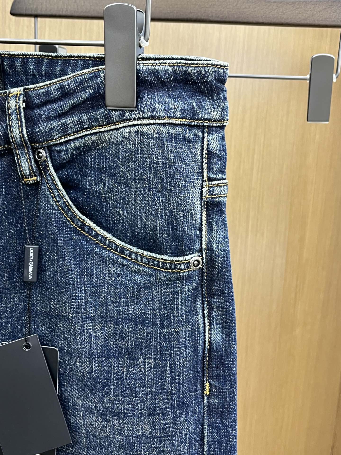 秋冬 DG 🔥🔥高端定制、25ss秋冬最新款原牛仔裤 柜台同步发售 原版定制复刻 客供五金辅料 原单品质