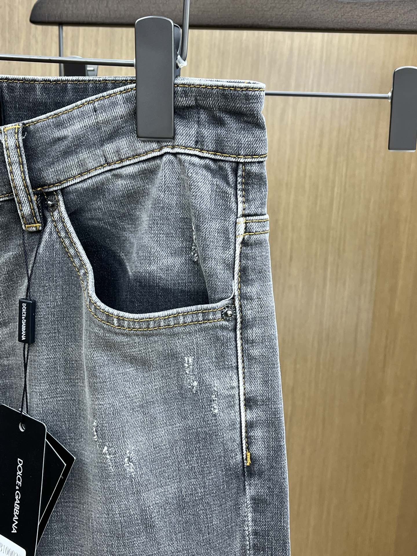 秋冬 DG 🔥🔥高端定制、25ss秋冬最新款原牛仔裤 柜台同步发售 原版定制复刻 客供五金辅料 原单品质