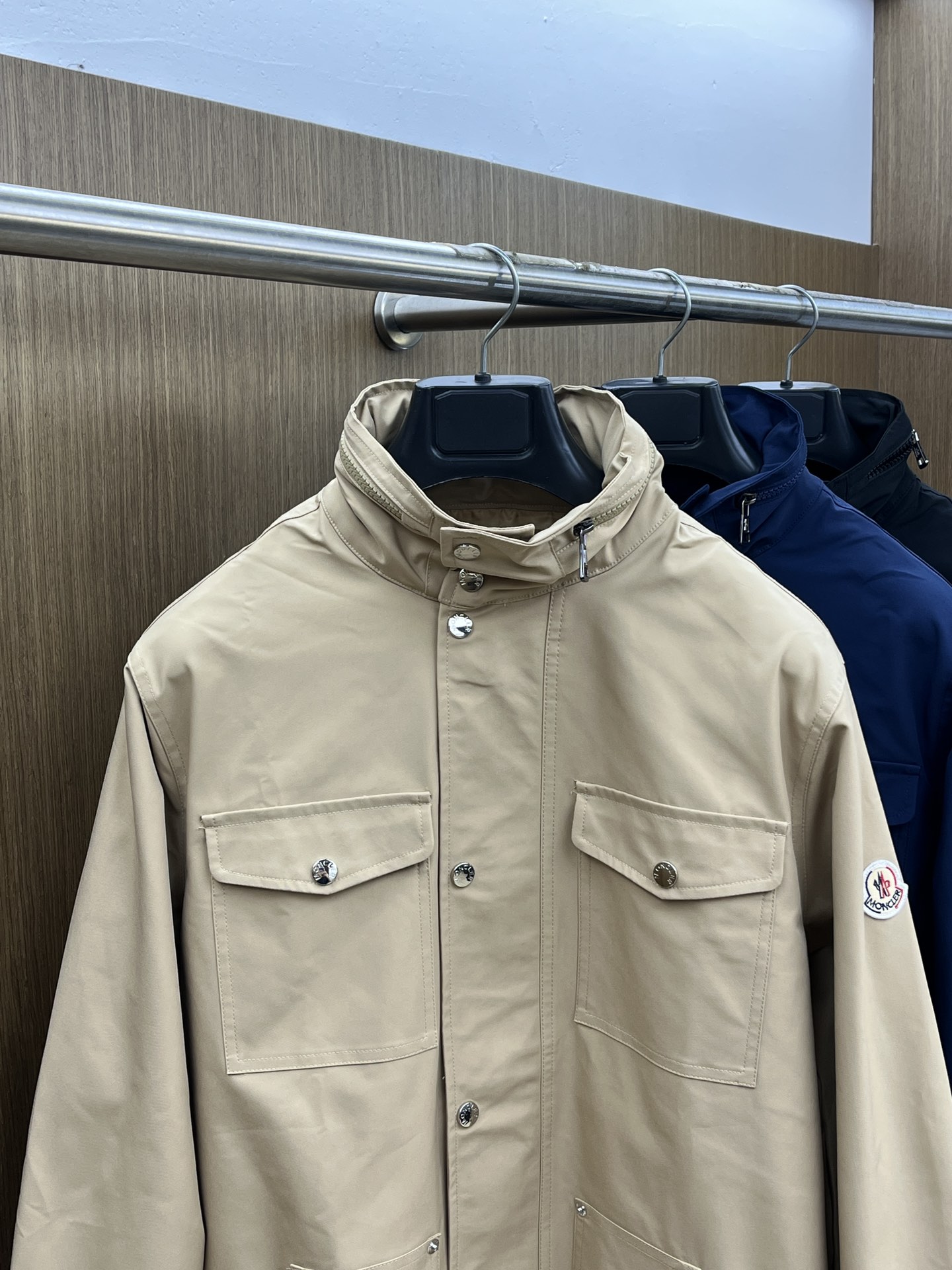 秋冬 Mon 🔥FW秋季原单狠货 意大利进口面料时尚夹克风衣外套。欧洲专柜同步，上身更随意大方，专柜原版
