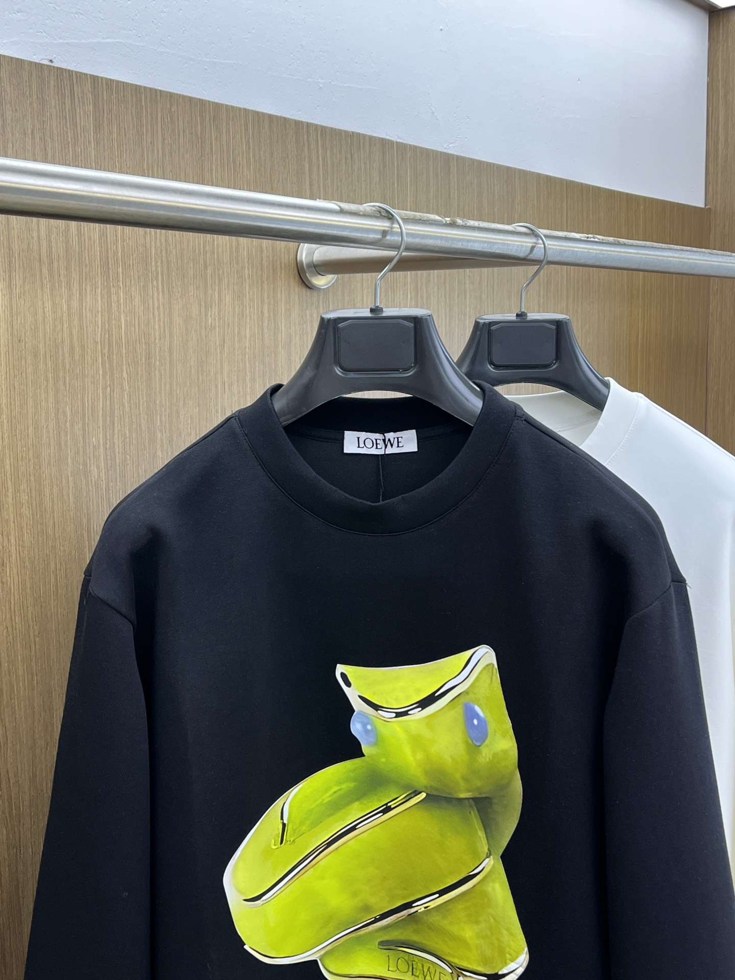 秋冬 loe 🔥FW秋冬新款印花圆领毛圈卫衣采用高端大牌面料380克毛圈高克重 独家定制客供 品质高端 