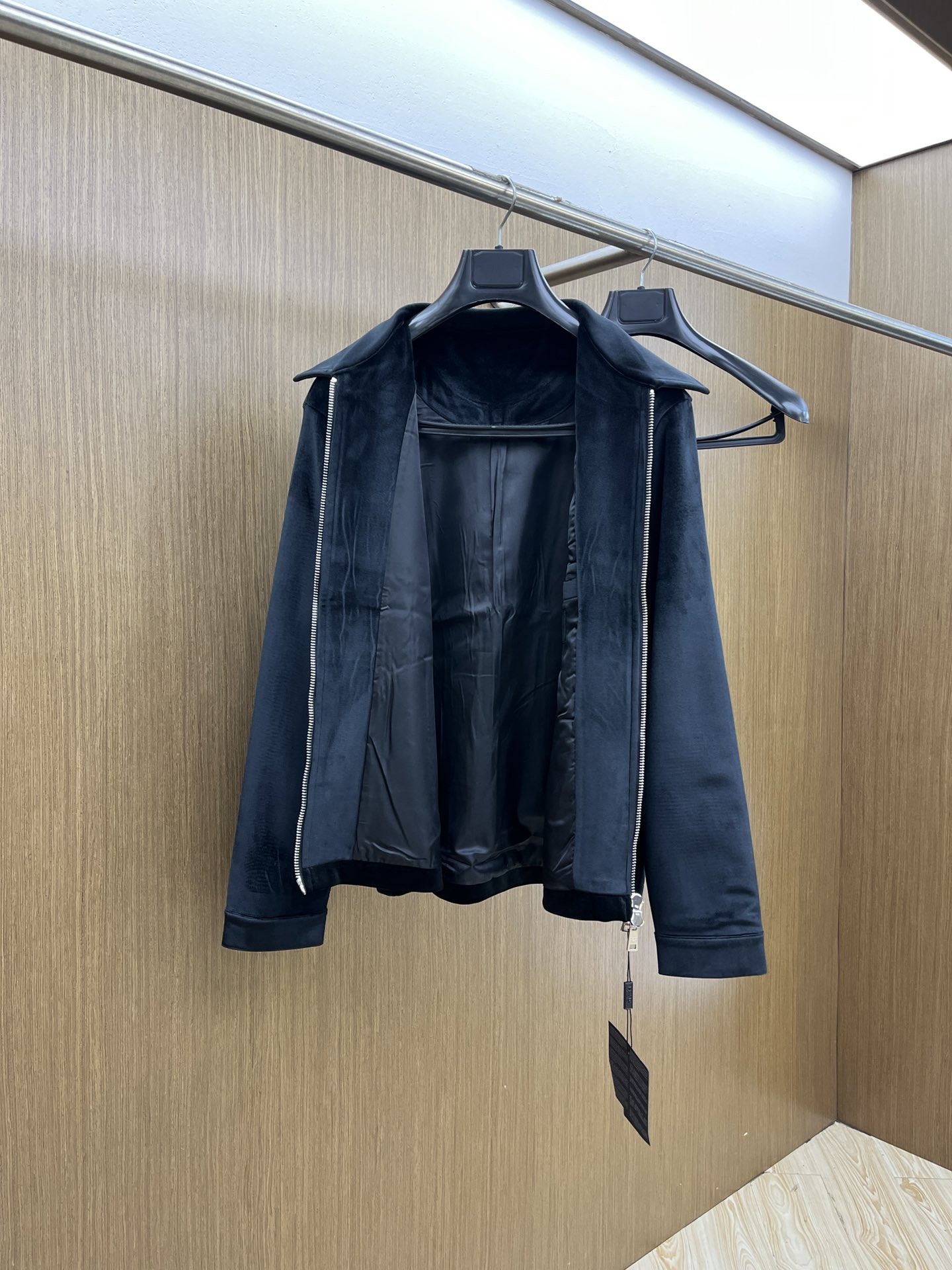 秋冬 PD 🔥SS丝绒丹宁横须贺夹克●正品35500购入开发●7*7斜纹植绒布●人丝里布●定制1：1链子