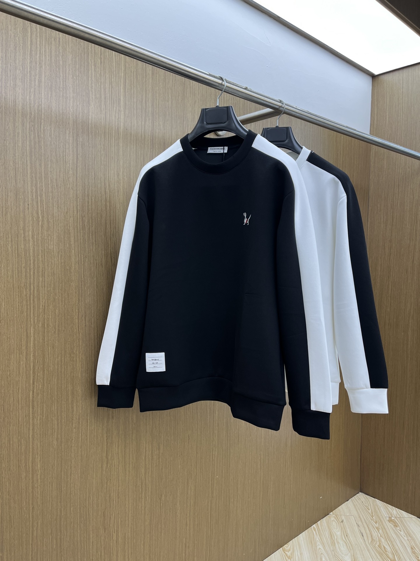 秋冬 TB 🔥FW秋冬新款印花圆领毛圈卫衣采用高端大牌面料380克毛圈高克重 独家定制客供 品质高端 男