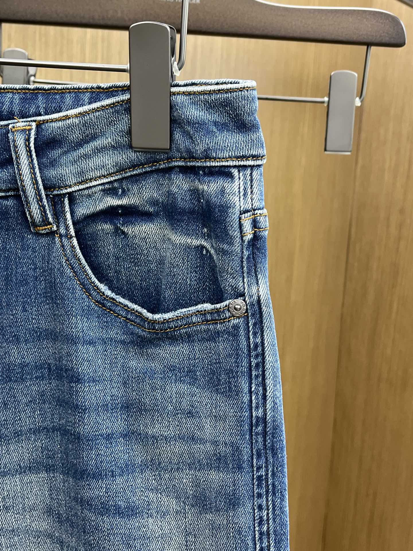 秋冬 PD 🔥🔥高端定制、2025秋冬最新款牛仔裤 柜台同步发售 原版定制复刻 客供五金辅料 原单品质 