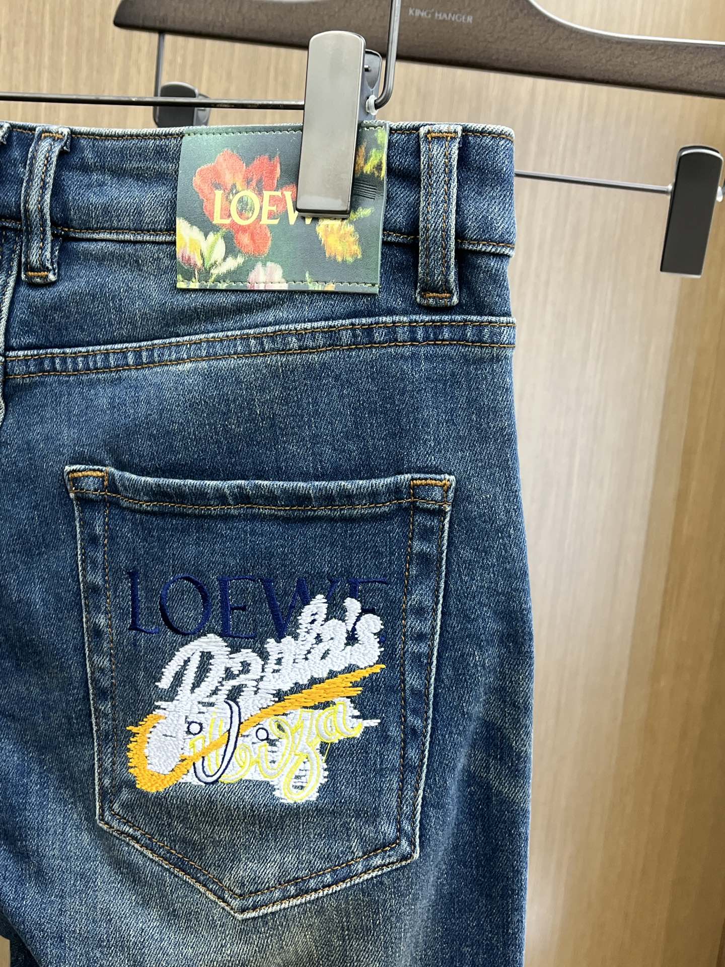 秋冬 LOE 🔥🔥高端定制、2025秋冬最新款牛仔裤 柜台同步发售 原版定制复刻 客供五金辅料 原单品质