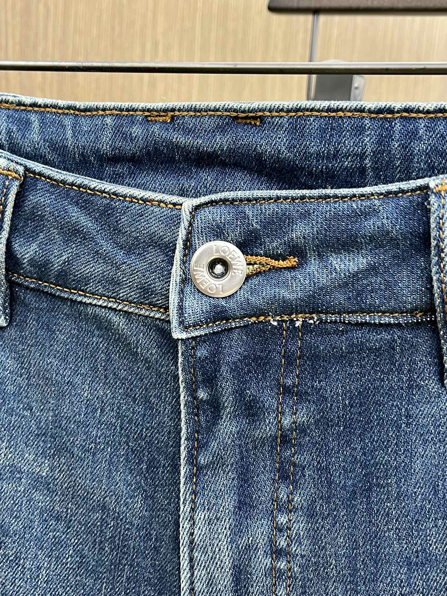 秋冬 LOE 🔥🔥高端定制、2025秋冬最新款牛仔裤 柜台同步发售 原版定制复刻 客供五金辅料 原单品质
