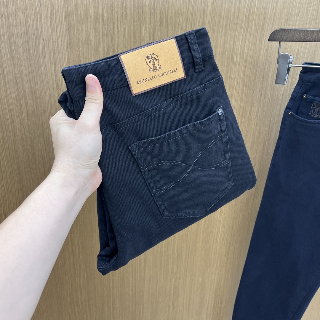 调价 秋冬 BC 🔥FW秋冬新款牛仔裤 原版进口面料柔软透气挺阔有型 定制五金 商务休闲必备 fjj做工