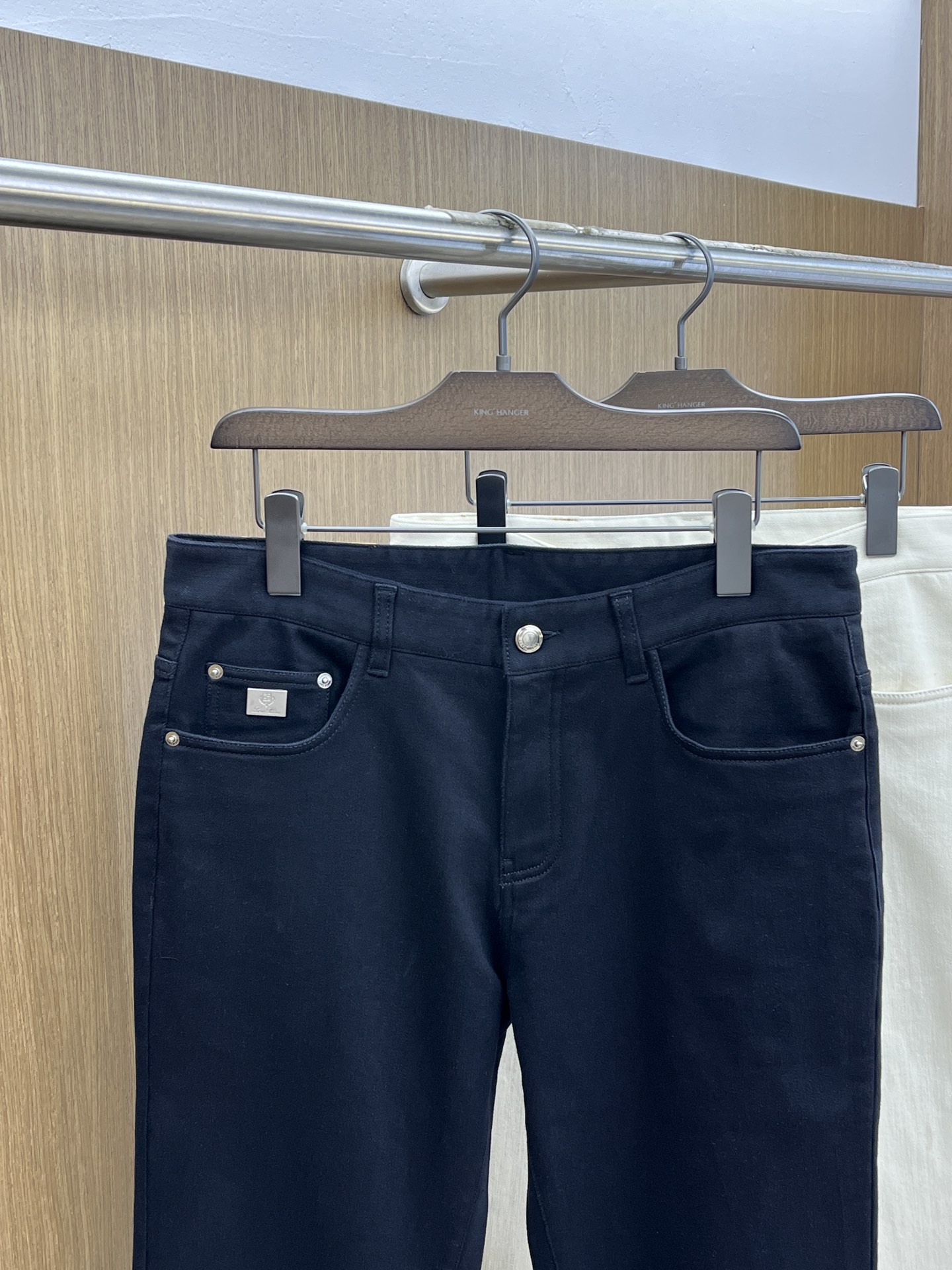 调价 秋冬 lP🆕🔥🔥(内里抓绒）25FW秋冬新款牛仔裤 原版进口面料柔软透气挺阔有型 定制五金 商务休