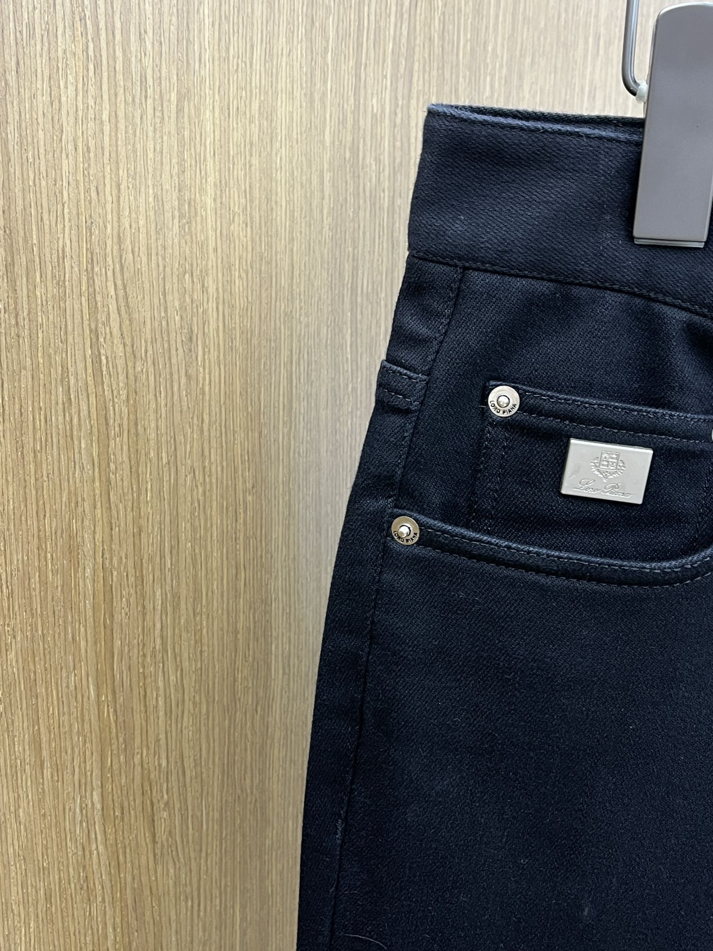 调价 秋冬 lP🆕🔥🔥(内里抓绒）25FW秋冬新款牛仔裤 原版进口面料柔软透气挺阔有型 定制五金 商务休