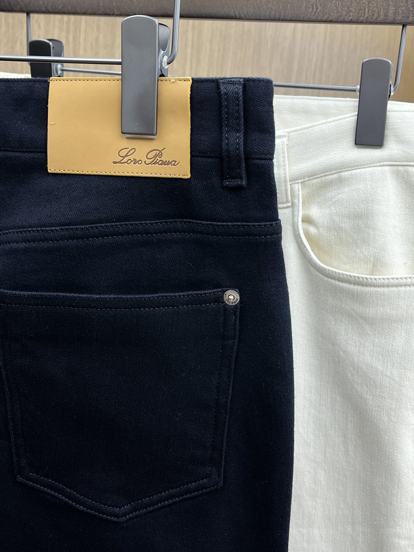 调价 秋冬 lP🆕🔥🔥(内里抓绒）25FW秋冬新款牛仔裤 原版进口面料柔软透气挺阔有型 定制五金 商务休