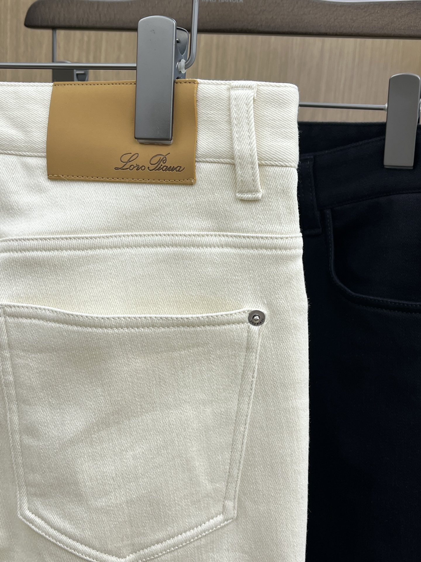 调价 秋冬 lP🆕🔥🔥(内里抓绒）25FW秋冬新款牛仔裤 原版进口面料柔软透气挺阔有型 定制五金 商务休