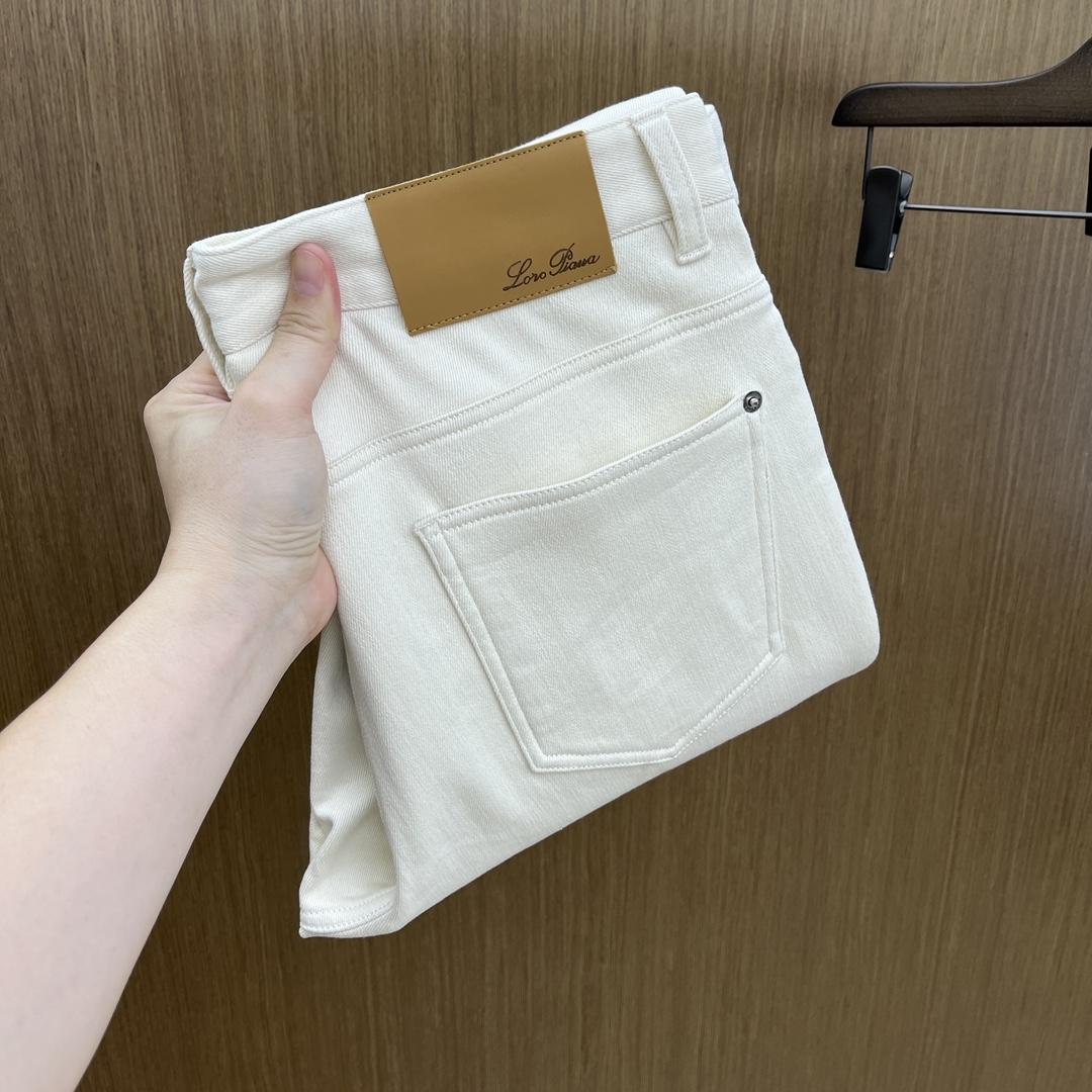 调价 秋冬 lP🆕🔥🔥(内里抓绒）25FW秋冬新款牛仔裤 原版进口面料柔软透气挺阔有型 定制五金 商务休