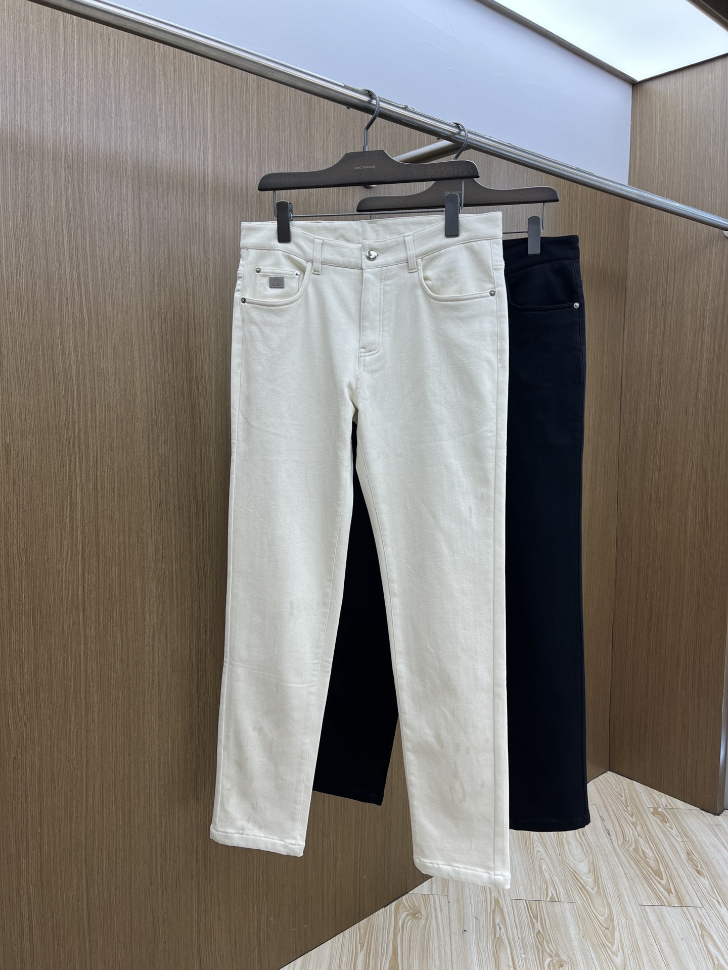 调价 秋冬 lP🆕🔥🔥(内里抓绒）25FW秋冬新款牛仔裤 原版进口面料柔软透气挺阔有型 定制五金 商务休