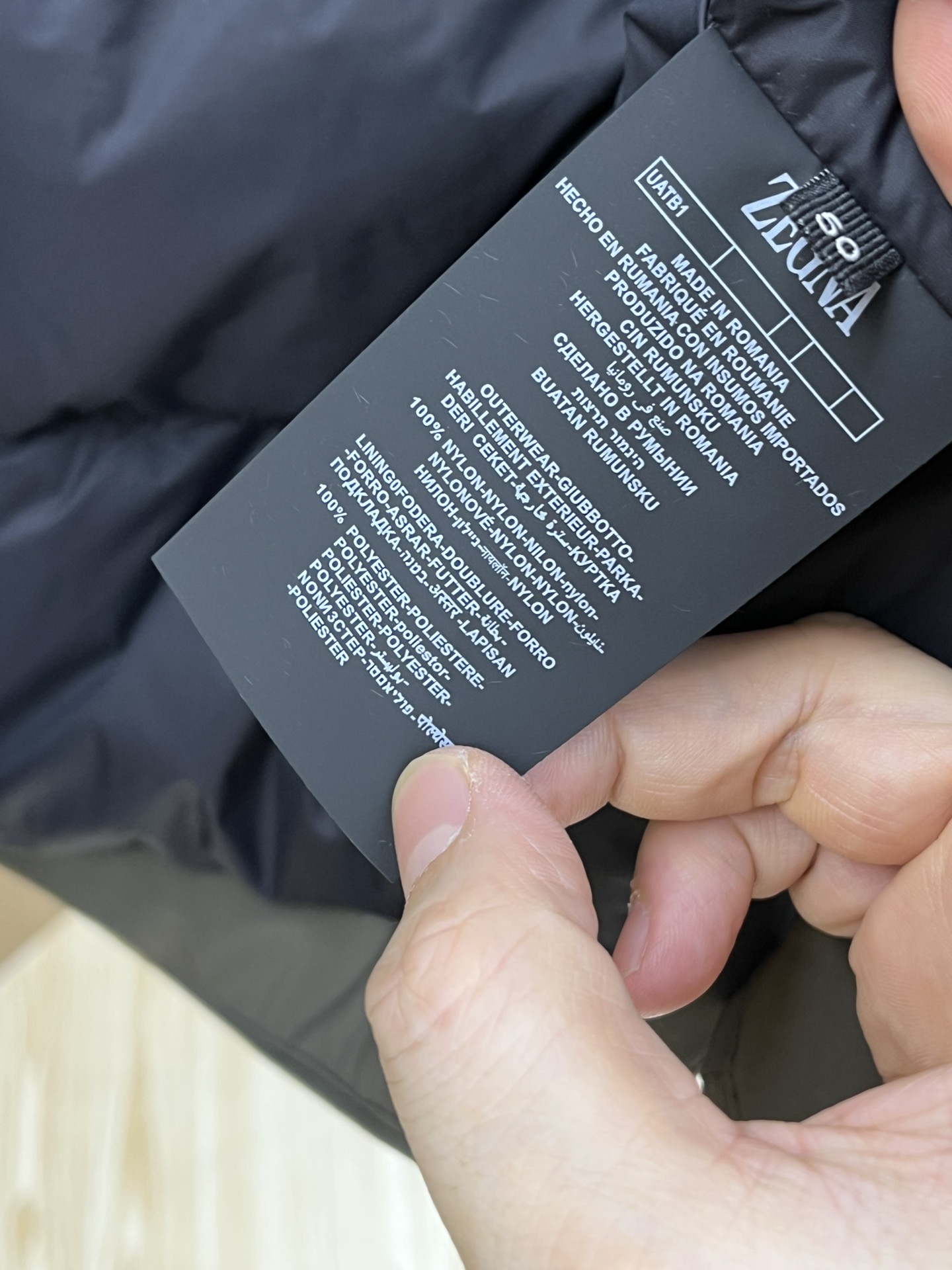 秋冬羽绒 羽绒 ZEGNA 25秋冬新款羽绒外套 ZEGNA这款外套的面料选用品牌标志性的高端功能性面料