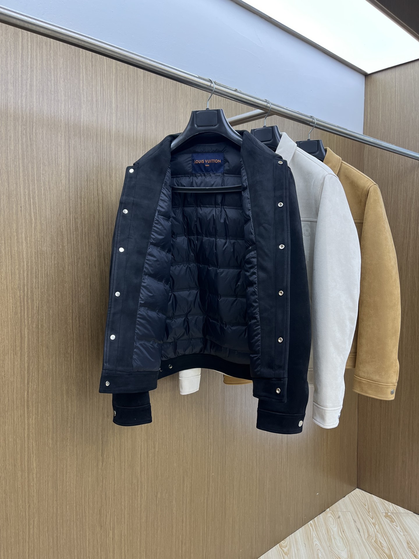 秋冬羽绒 Louis Vuitton 驴家# 25秋冬时尚麋鹿皮羽绒内冲80g-90白鸭绒，轻薄有型，上