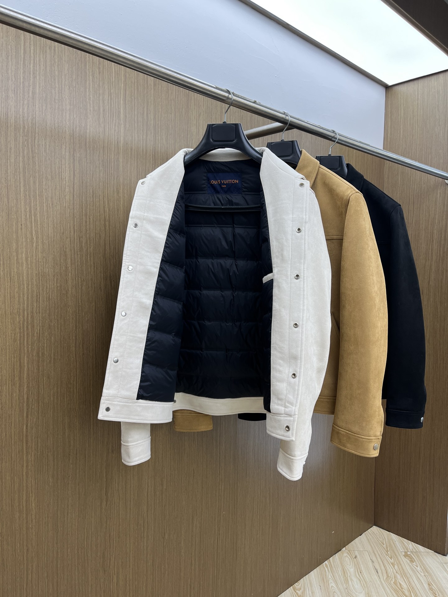 秋冬羽绒 Louis Vuitton 驴家# 25秋冬时尚麋鹿皮羽绒内冲80g-90白鸭绒，轻薄有型，上