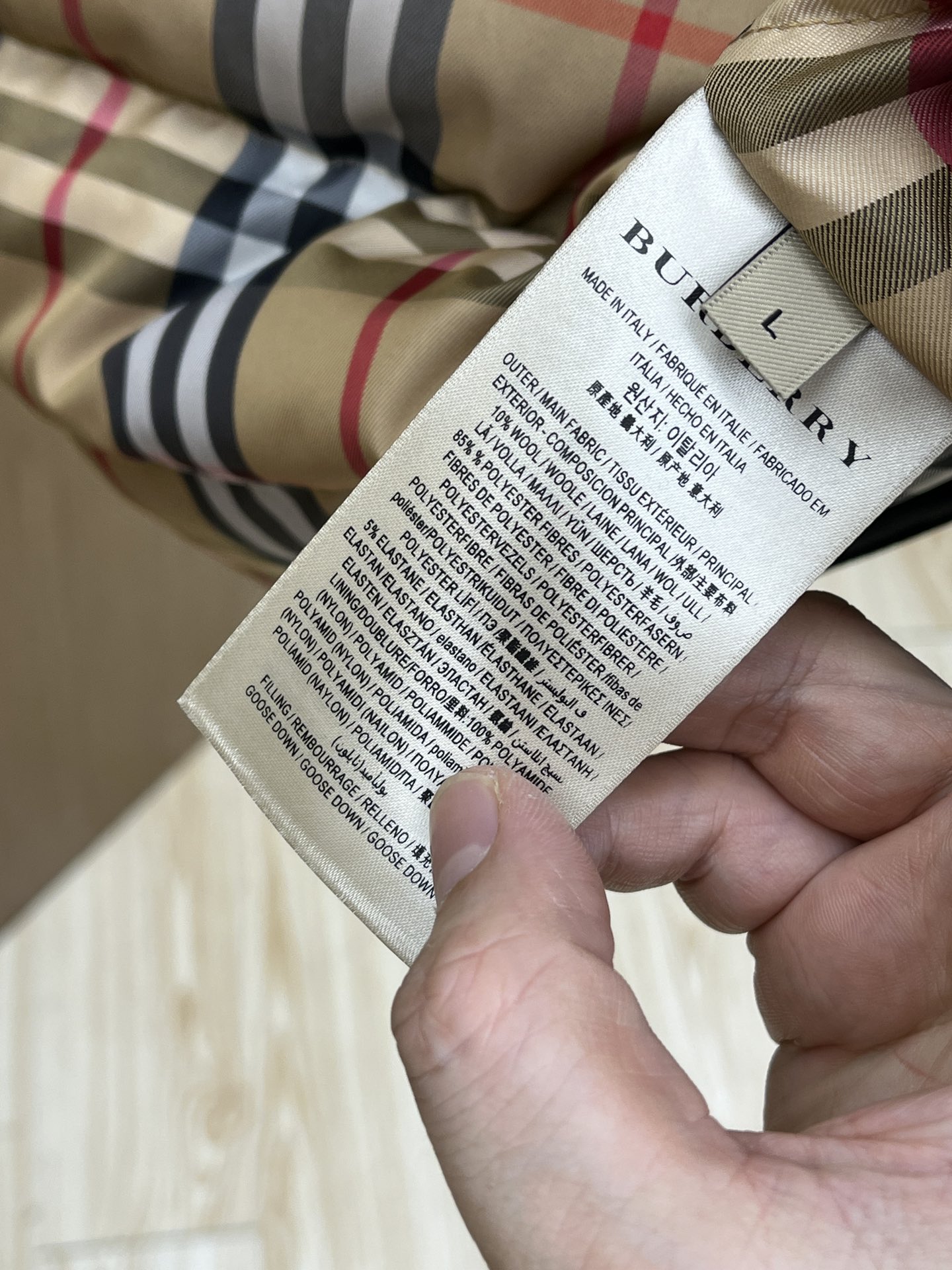 秋冬羽绒 🆕Burberry巴宝莉 羽绒服 2025最新款时尚设计师款羽绒外套.（连帽不可拆卸），经典格