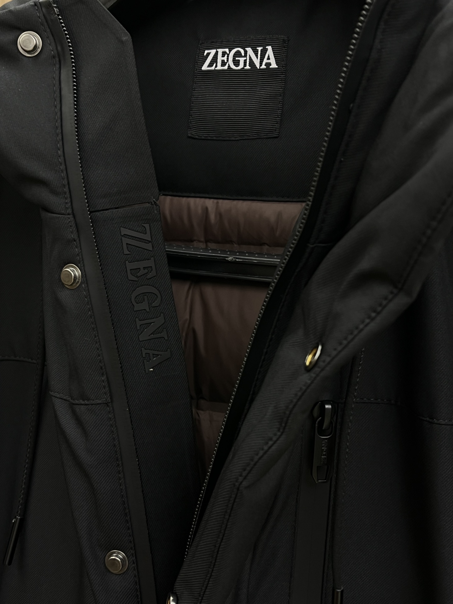 秋冬羽绒 🆕ZEGNA杰尼亚 羽绒服 2025最新款时尚设计师款羽绒外套.（连帽不可拆卸）处处细节显工艺