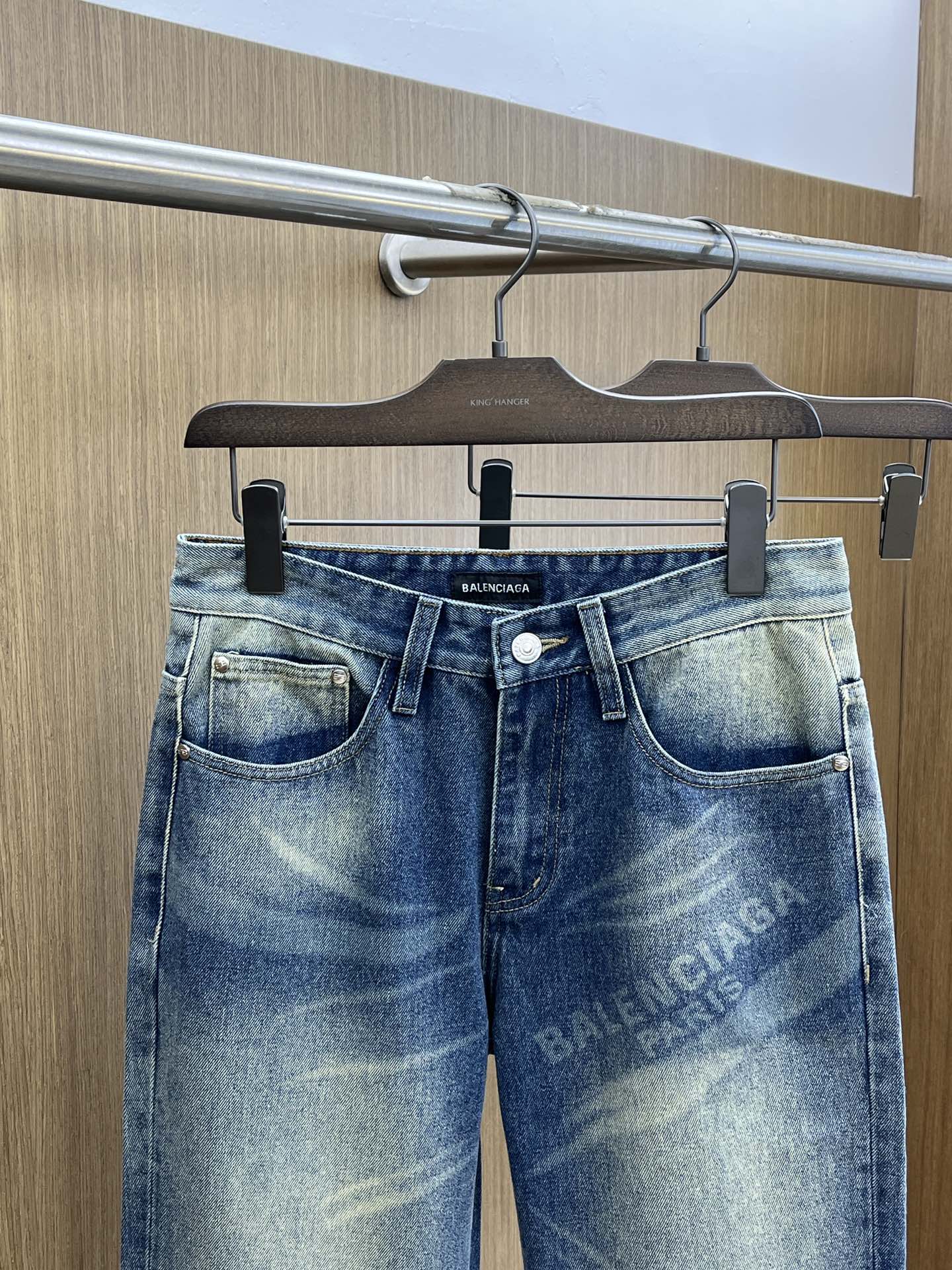 春夏 BBG 🔥🔥高端定制、2026春夏最新款微阔牛仔裤 柜台同步发售 原版定制复刻 客供五金辅料 原单