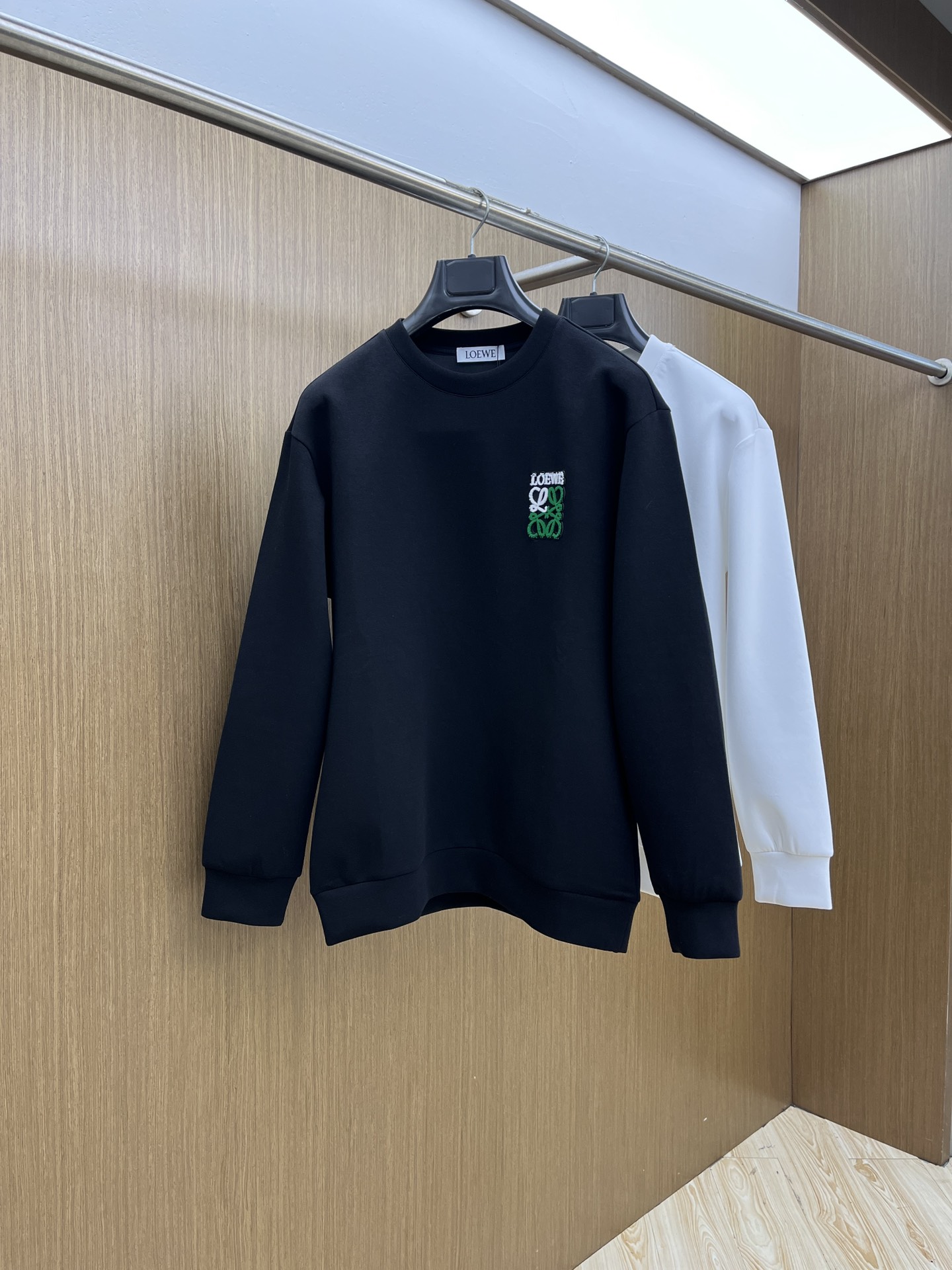 秋冬 LOE 🔥FW秋冬新款印花圆领毛圈卫衣采用高端大牌面料380克毛圈高克重 独家定制客供 品质高端 