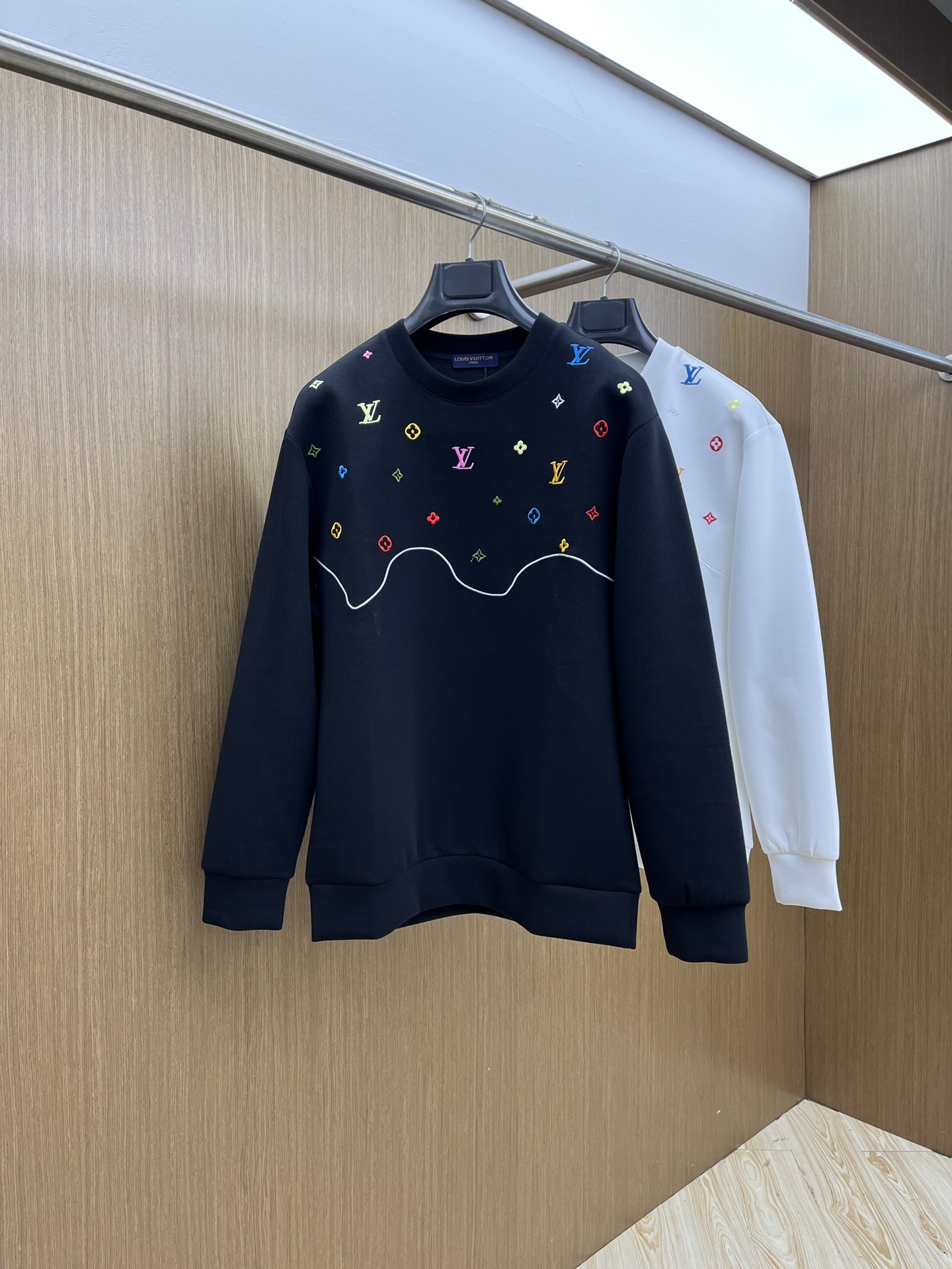 秋冬 LV 🔥FW秋冬新款印花圆领毛圈卫衣采用高端大牌面料380克毛圈高克重 独家定制客供 品质高端 男