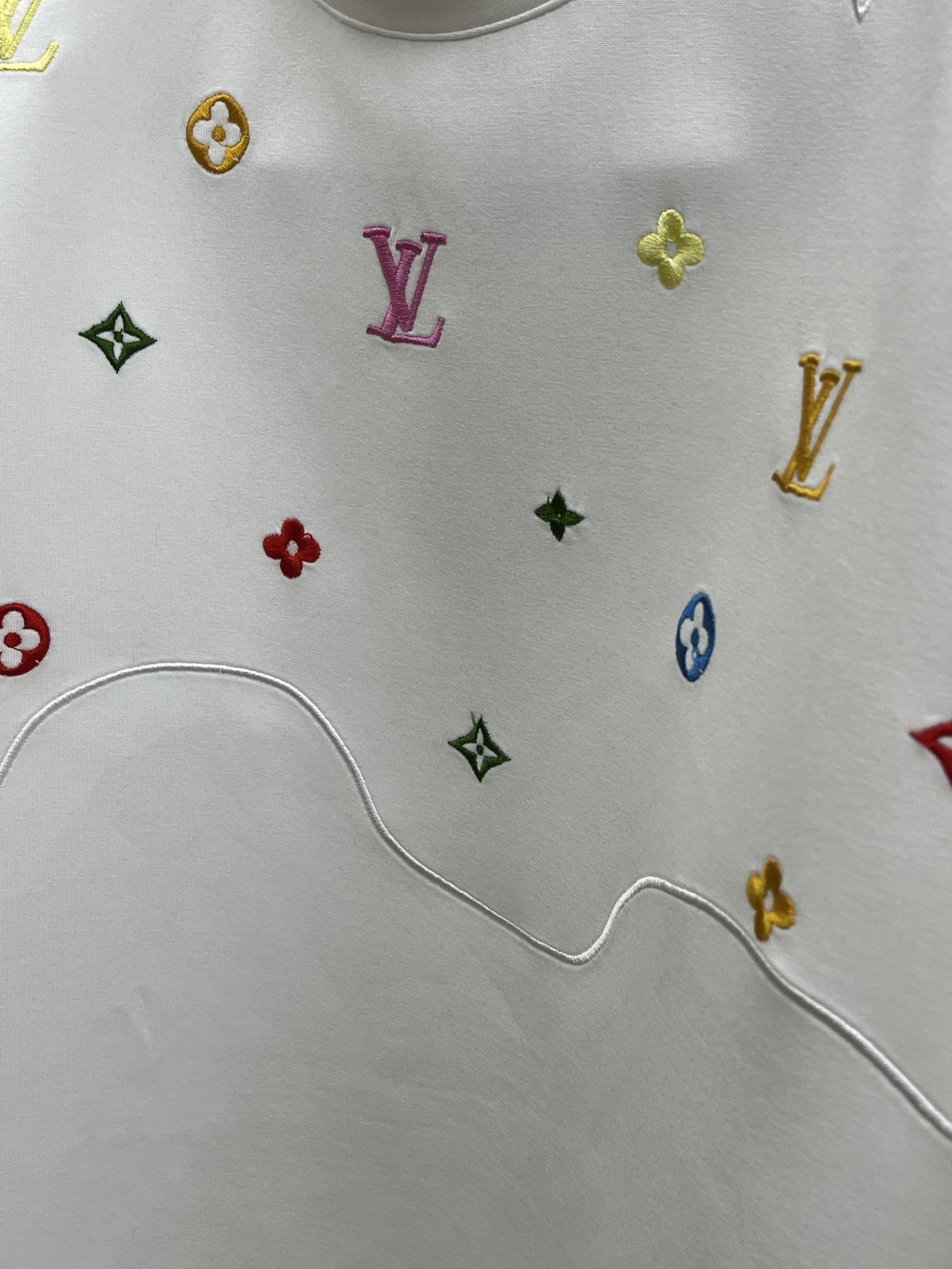 秋冬 LV 🔥FW秋冬新款印花圆领毛圈卫衣采用高端大牌面料380克毛圈高克重 独家定制客供 品质高端 男