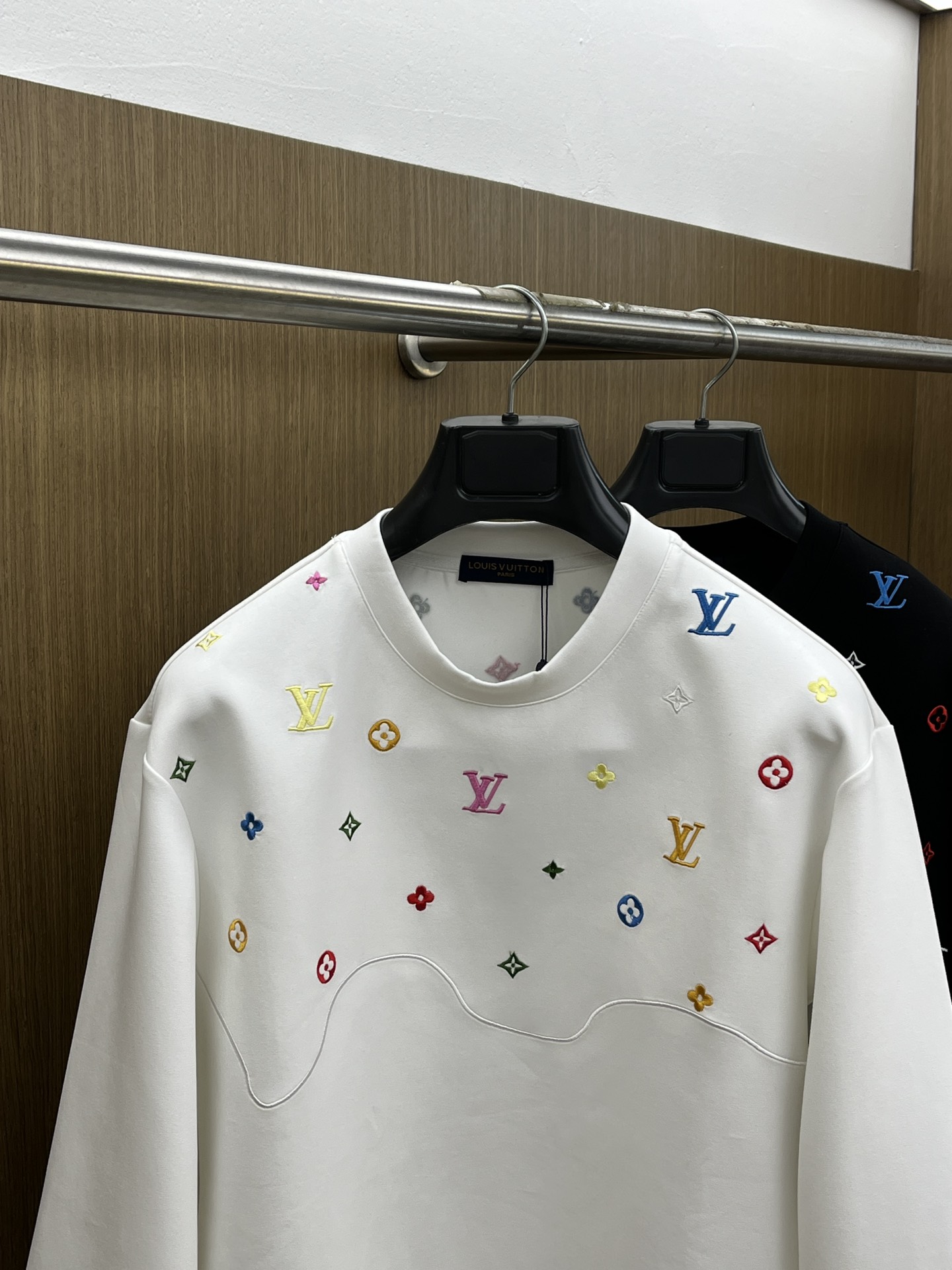 秋冬 LV 🔥FW秋冬新款印花圆领毛圈卫衣采用高端大牌面料380克毛圈高克重 独家定制客供 品质高端 男