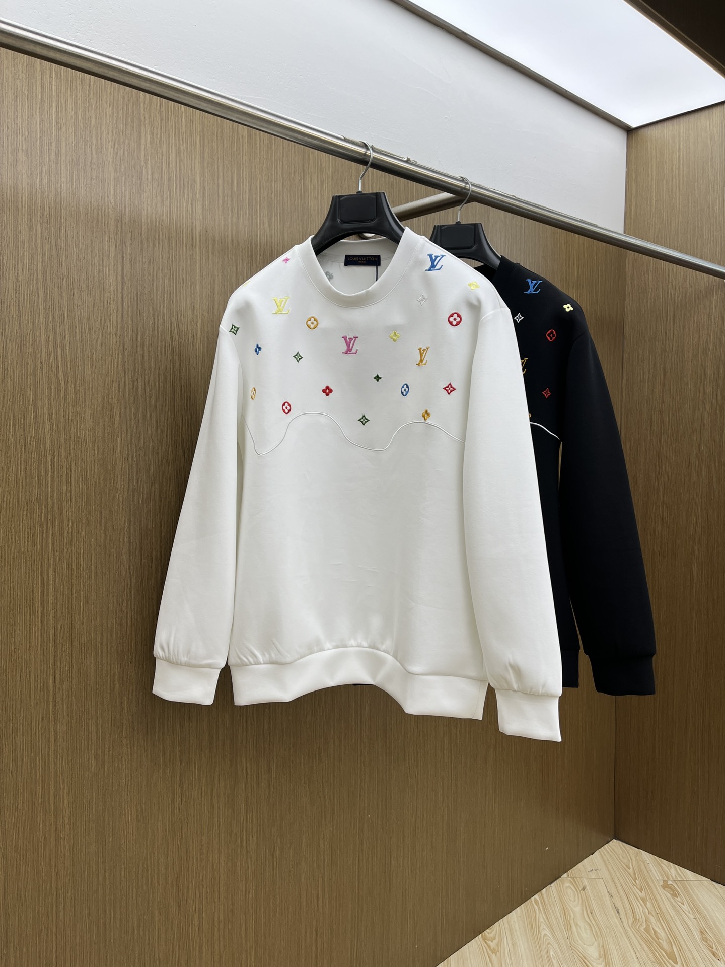 秋冬 LV 🔥FW秋冬新款印花圆领毛圈卫衣采用高端大牌面料380克毛圈高克重 独家定制客供 品质高端 男