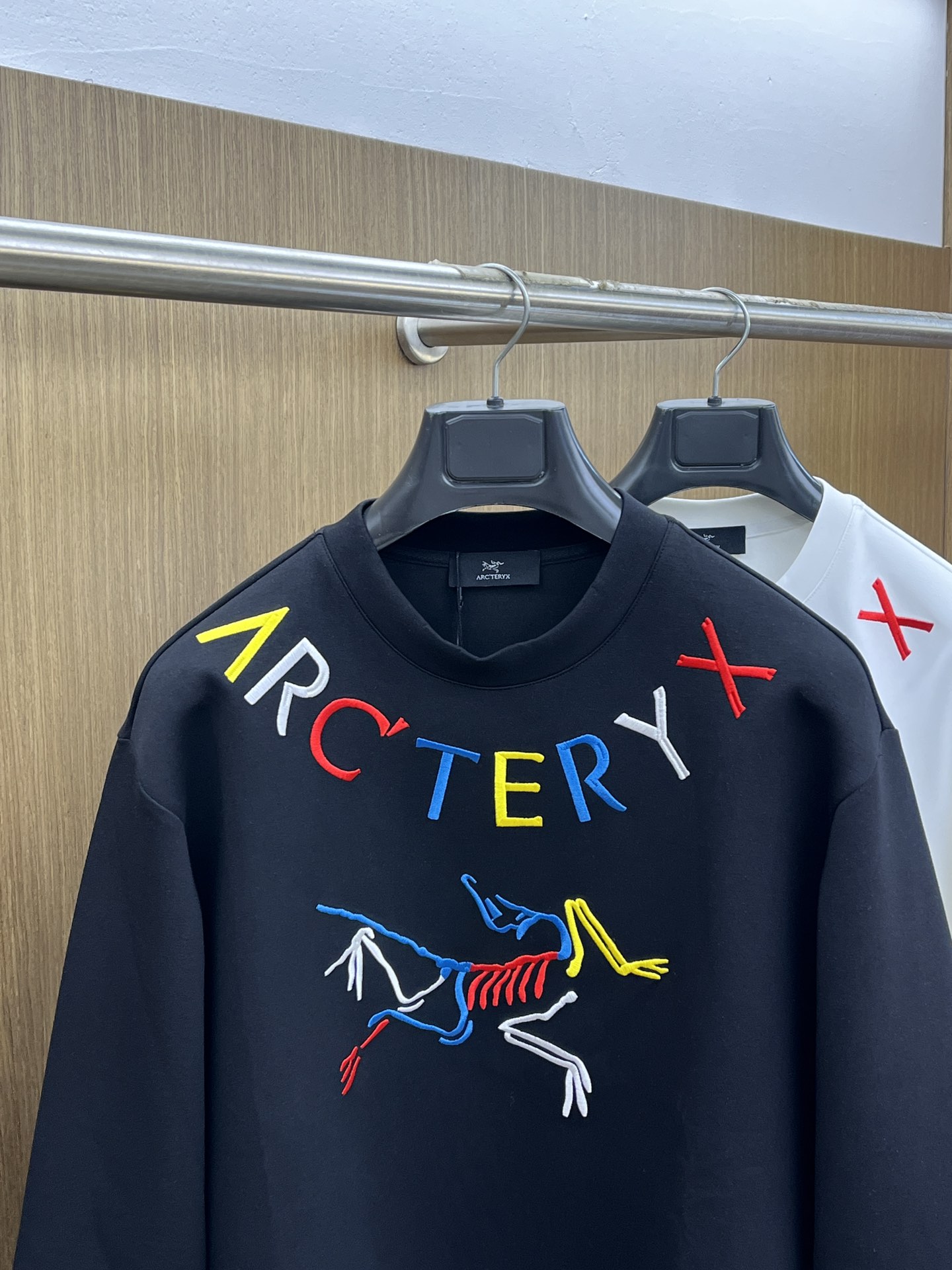 秋冬 ARC 🔥FW秋冬新款印花圆领毛圈卫衣采用高端大牌面料380克毛圈高克重 独家定制客供 品质高端 