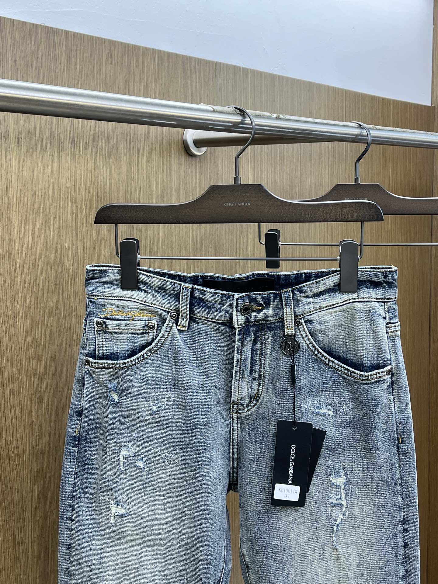 秋冬 DG 🔥🔥高端定制、25ss秋冬最新款原牛仔裤 柜台同步发售 原版定制复刻 客供五金辅料 原单品质