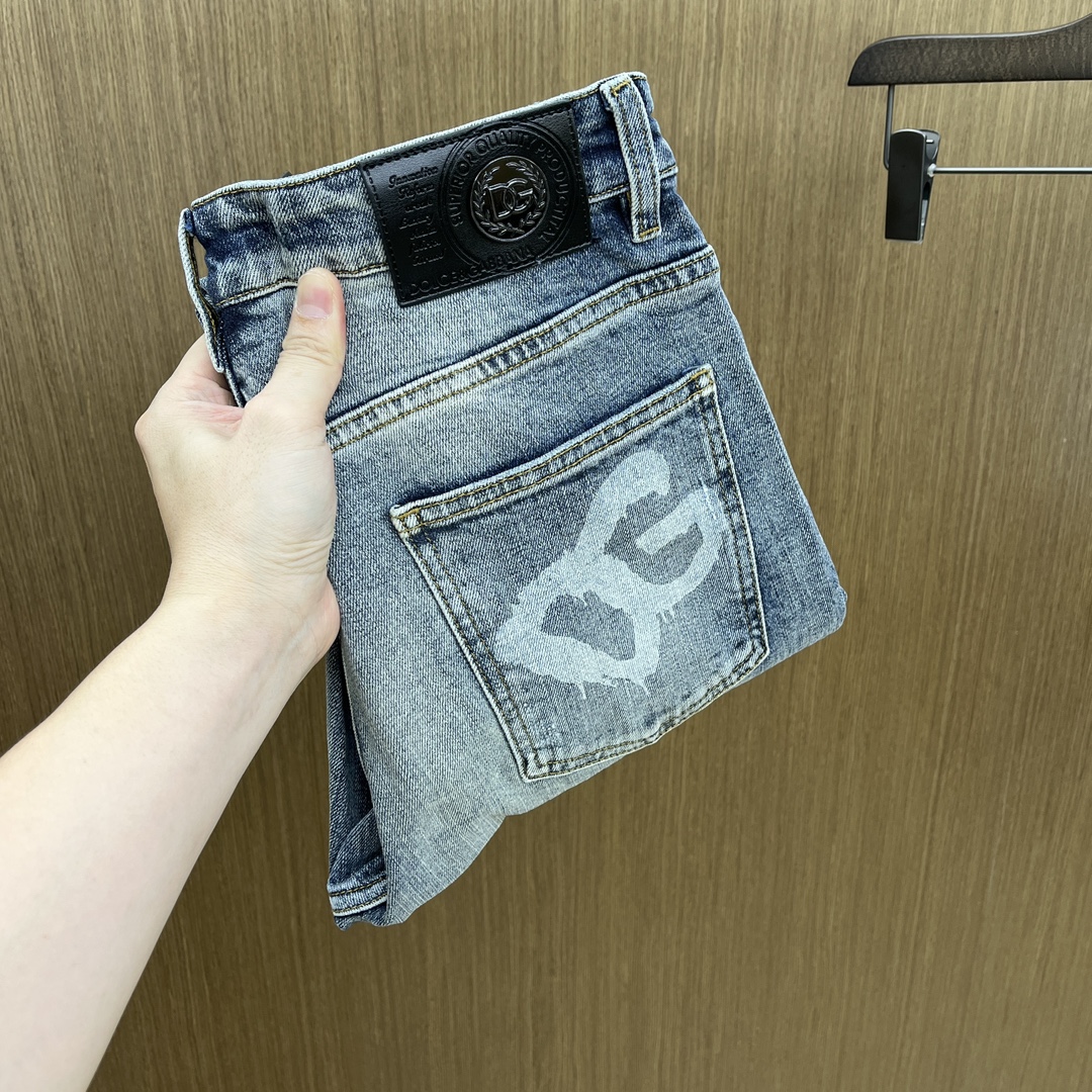 秋冬 DG 🔥🔥高端定制、25ss秋冬最新款原牛仔裤 柜台同步发售 原版定制复刻 客供五金辅料 原单品质