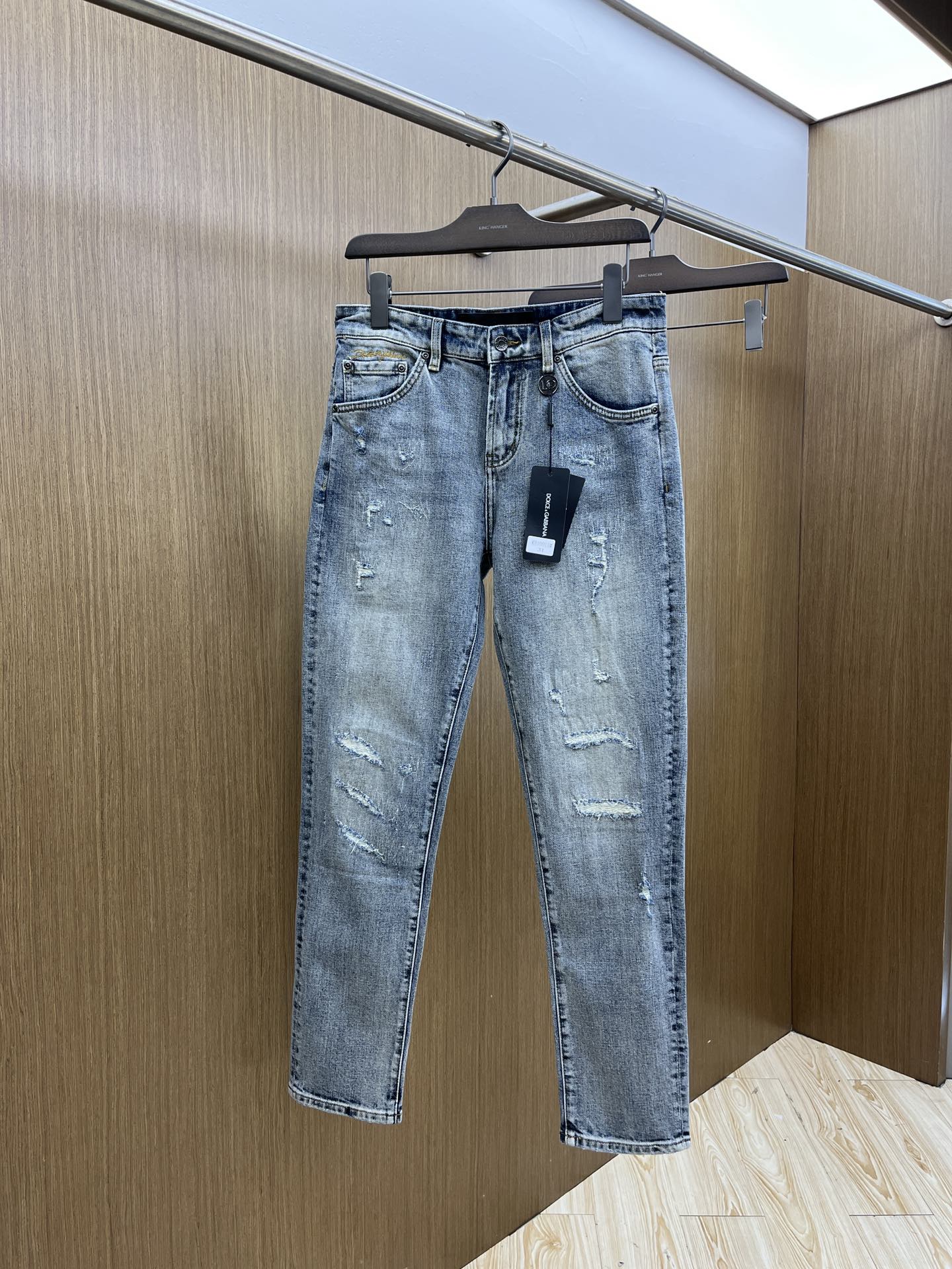 秋冬 DG 🔥🔥高端定制、25ss秋冬最新款原牛仔裤 柜台同步发售 原版定制复刻 客供五金辅料 原单品质