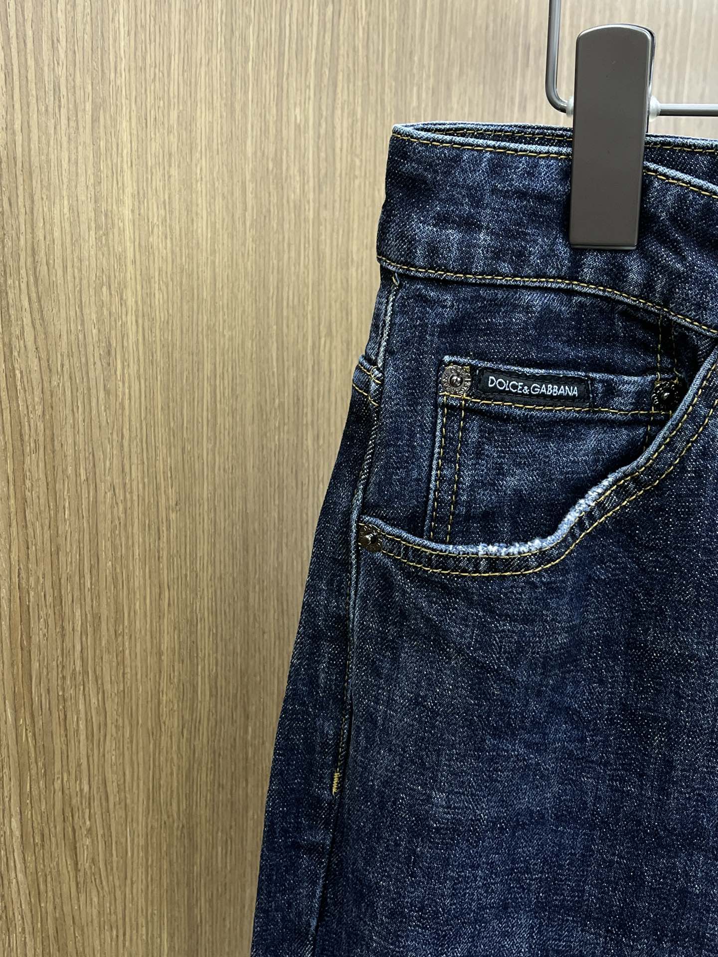 秋冬 DG 🔥🔥高端定制、25ss秋冬最新款原牛仔裤 柜台同步发售 原版定制复刻 客供五金辅料 原单品质