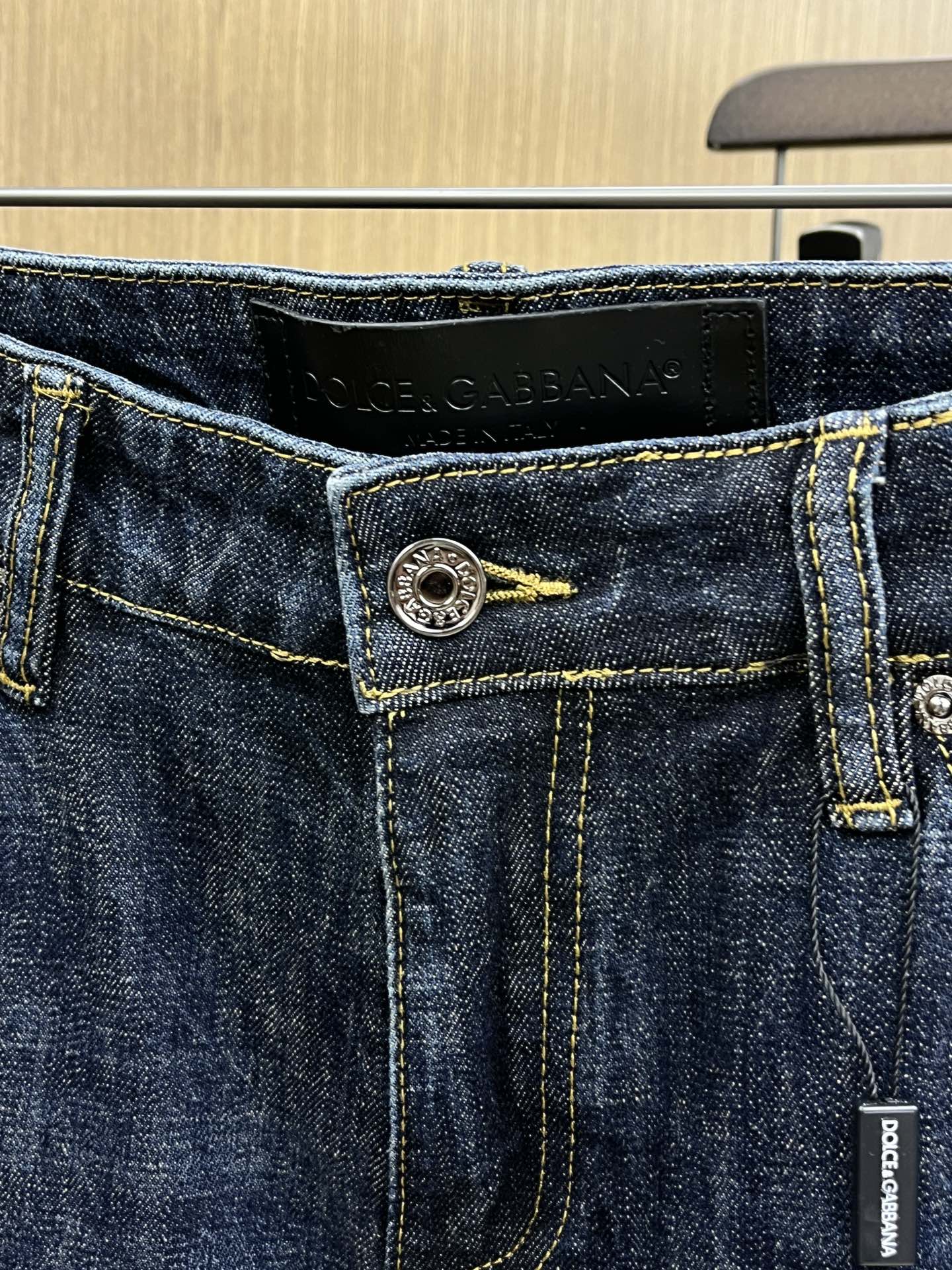 秋冬 DG 🔥🔥高端定制、25ss秋冬最新款原牛仔裤 柜台同步发售 原版定制复刻 客供五金辅料 原单品质