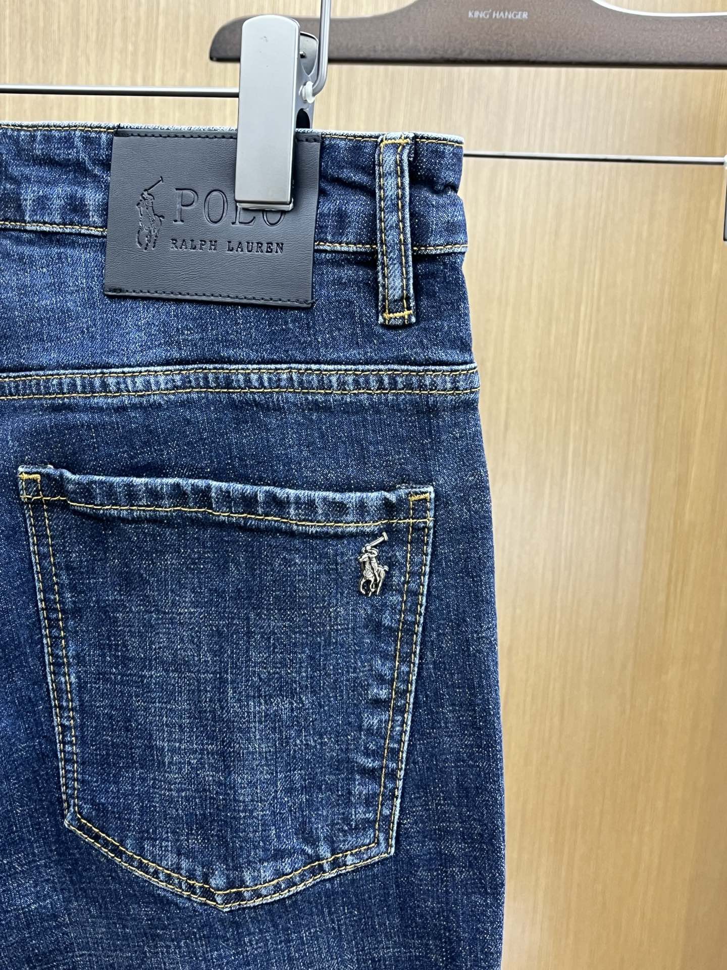 秋冬 Polo 🔥🔥高端定制、25ss秋冬最新款原牛仔裤 柜台同步发售 原版定制复刻 客供五金辅料 原单