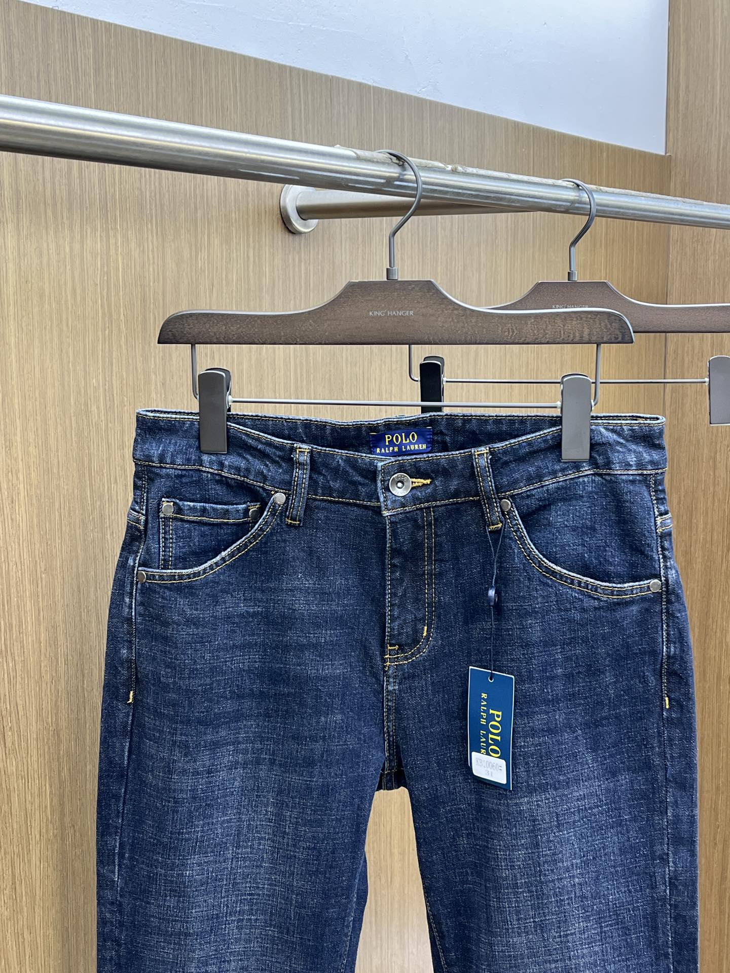 秋冬 Polo 🔥🔥高端定制、25ss秋冬最新款原牛仔裤 柜台同步发售 原版定制复刻 客供五金辅料 原单