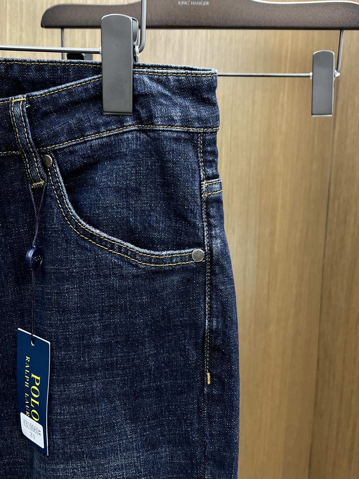 秋冬 Polo 🔥🔥高端定制、25ss秋冬最新款原牛仔裤 柜台同步发售 原版定制复刻 客供五金辅料 原单