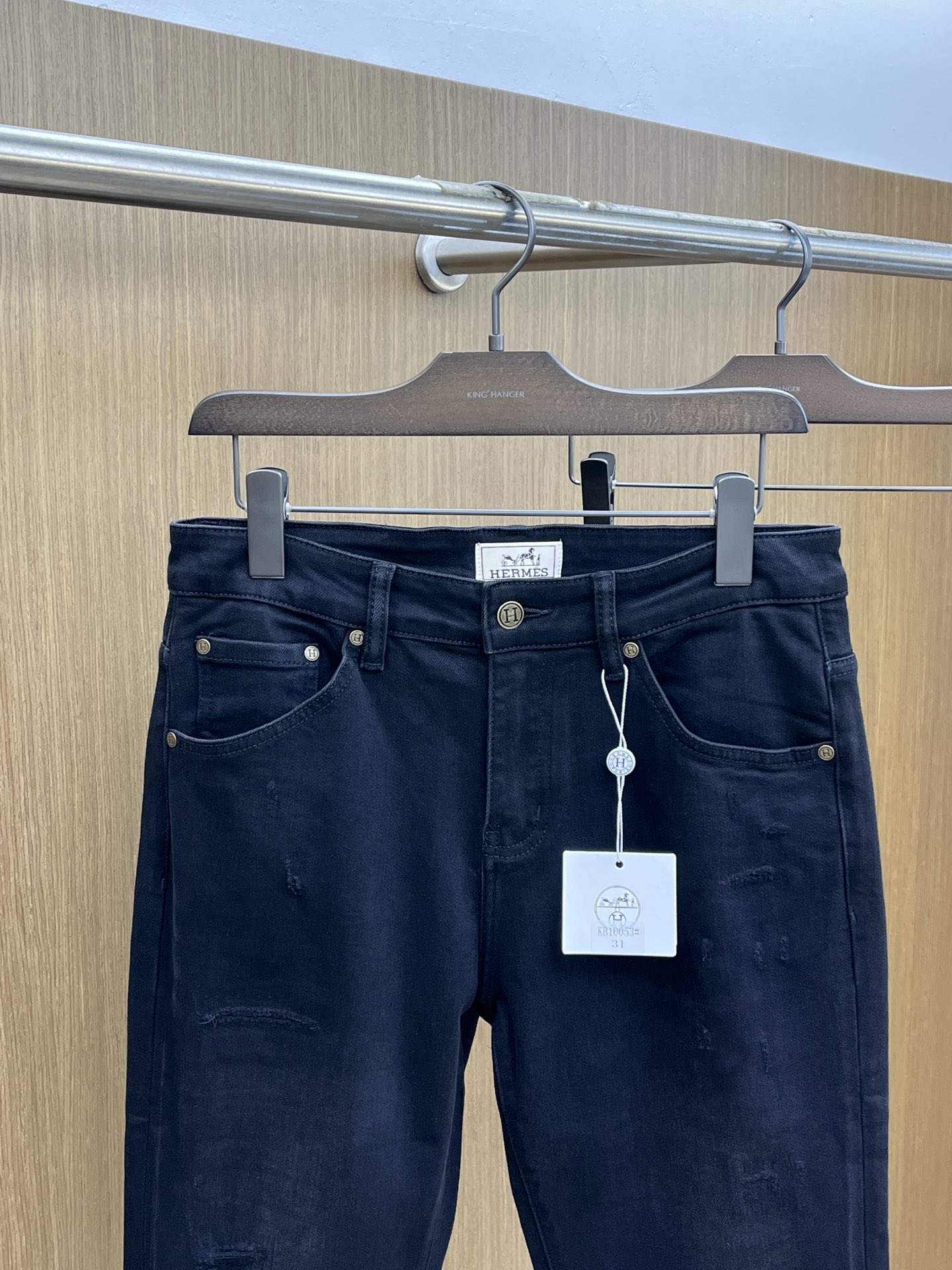 秋冬 Her 🔥🔥高端定制、25ss秋冬最新款原牛仔裤 柜台同步发售 原版定制复刻 客供五金辅料 原单品