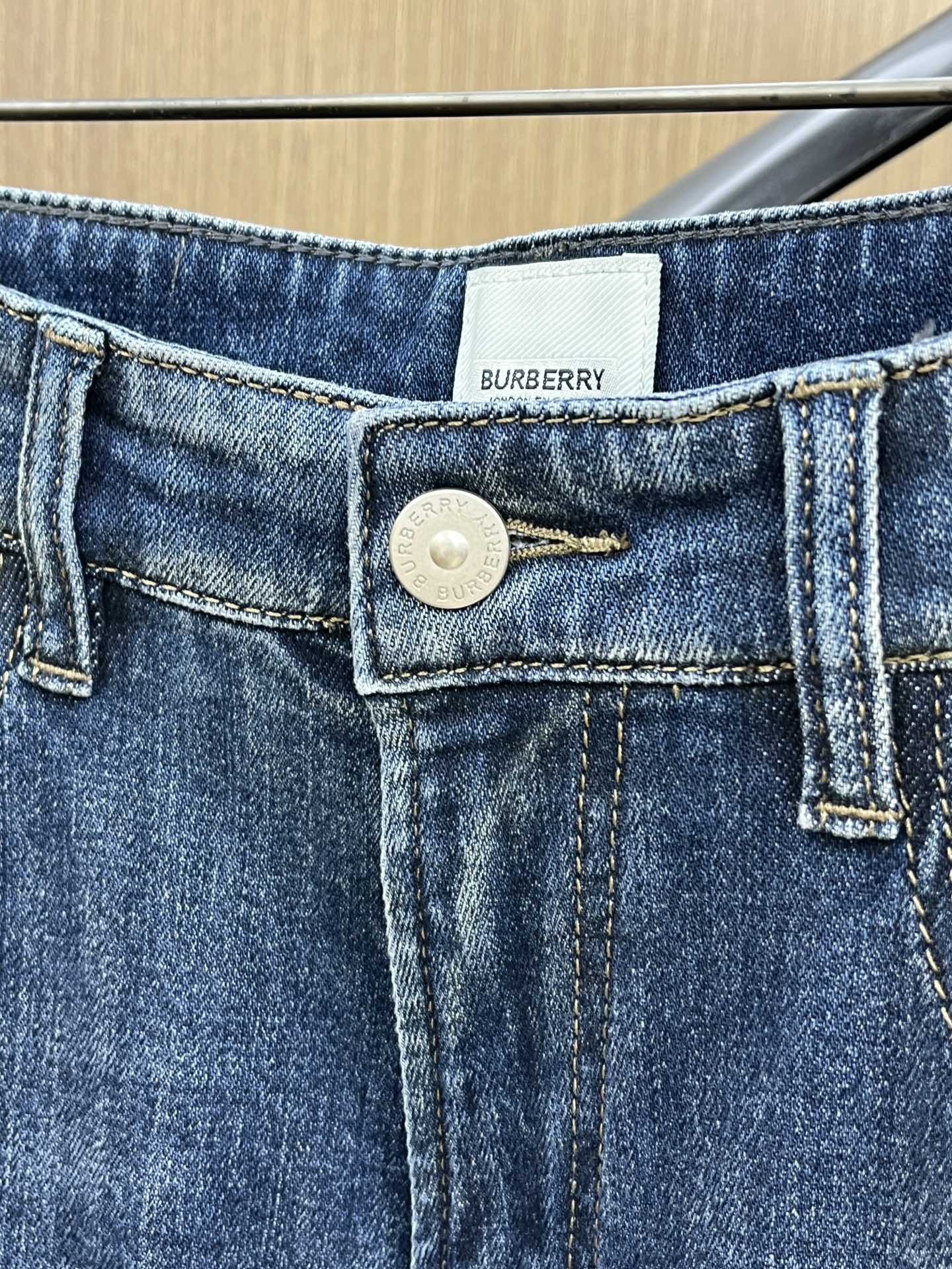 秋冬 BBR 🔥🔥高端定制、25SS秋冬最新款牛仔裤 柜台同步发售 进口固色面料 原版定制复刻 客供五金