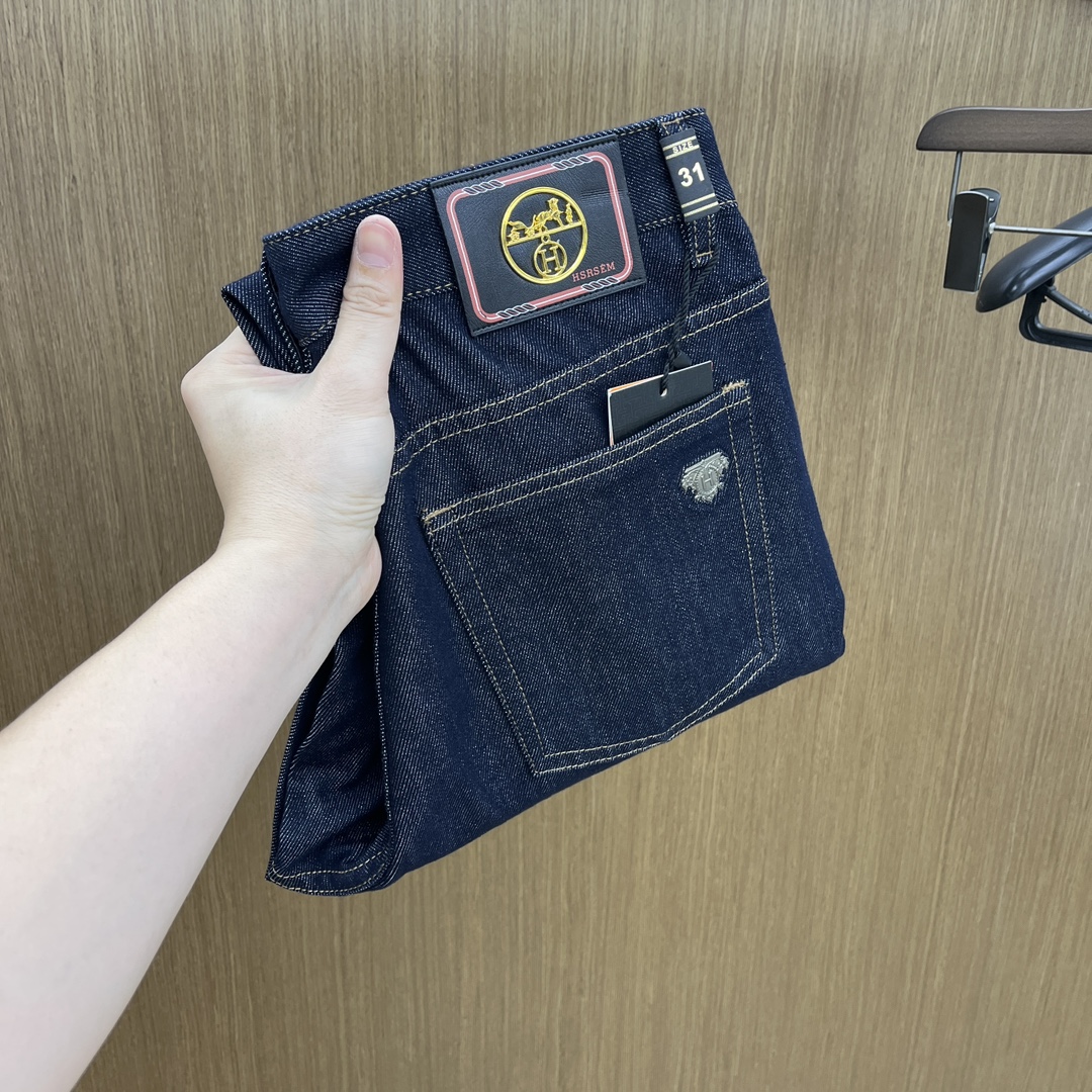 秋冬 Her 🔥🔥高端定制、25SS秋冬最新款牛仔裤 柜台同步发售 进口固色面料 原版定制复刻 客供五金