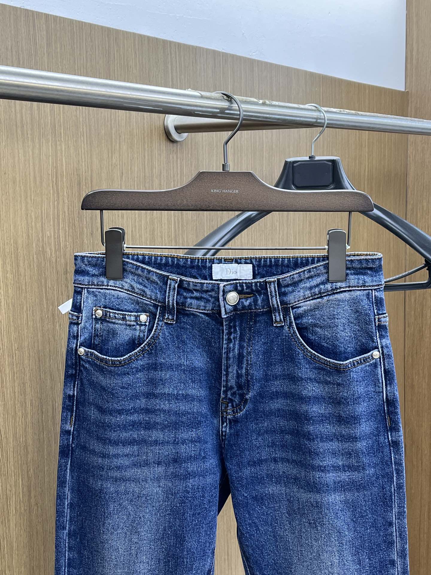 秋冬 CD 🔥🔥高端定制、25SS秋冬最新款牛仔裤 柜台同步发售 进口固色面料 原版定制复刻 客供五金辅