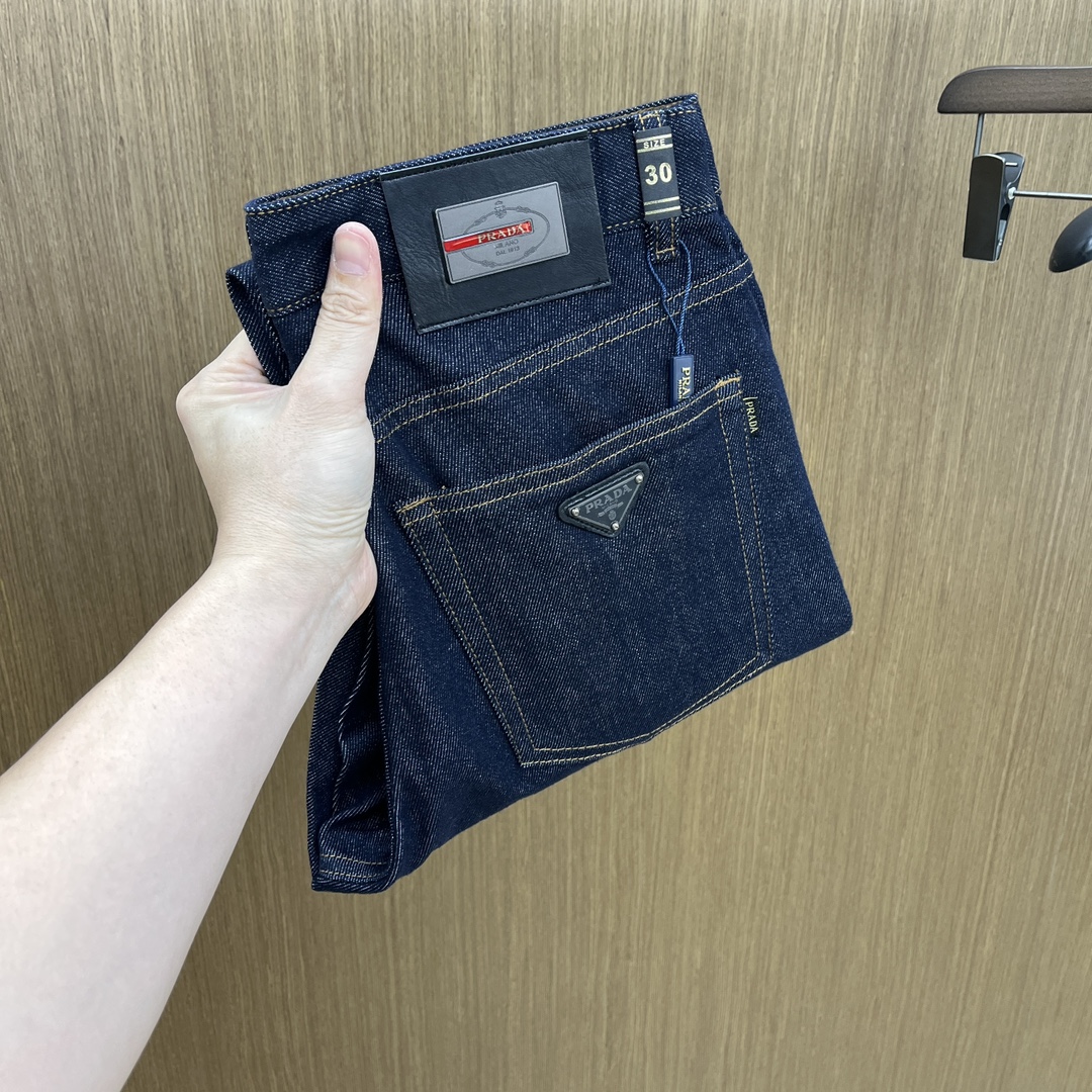 秋冬 PD 🔥🔥高端定制、25SS秋冬最新款牛仔裤 柜台同步发售 进口固色面料 原版定制复刻 客供五金辅
