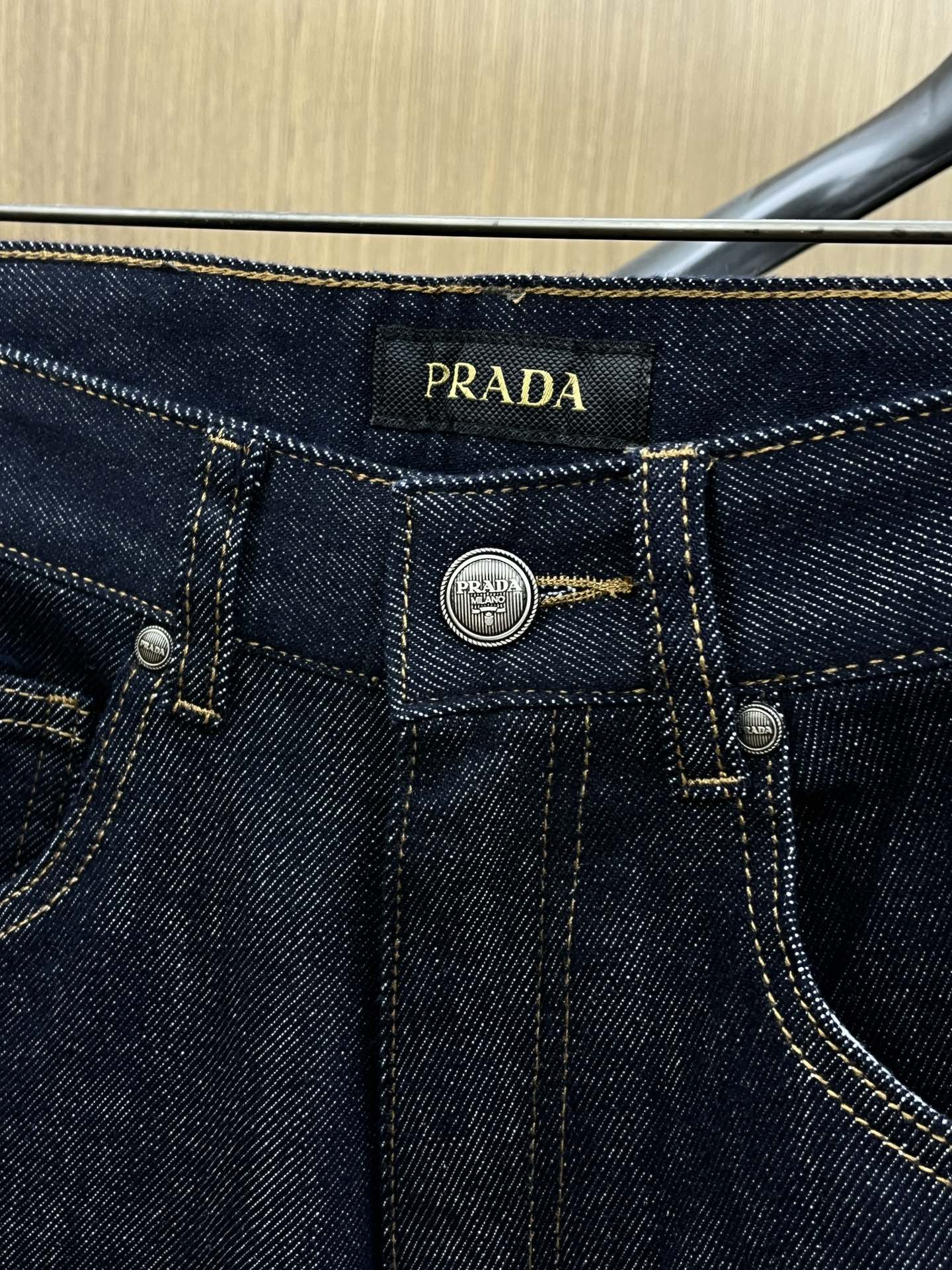 秋冬 PD 🔥🔥高端定制、25SS秋冬最新款牛仔裤 柜台同步发售 进口固色面料 原版定制复刻 客供五金辅