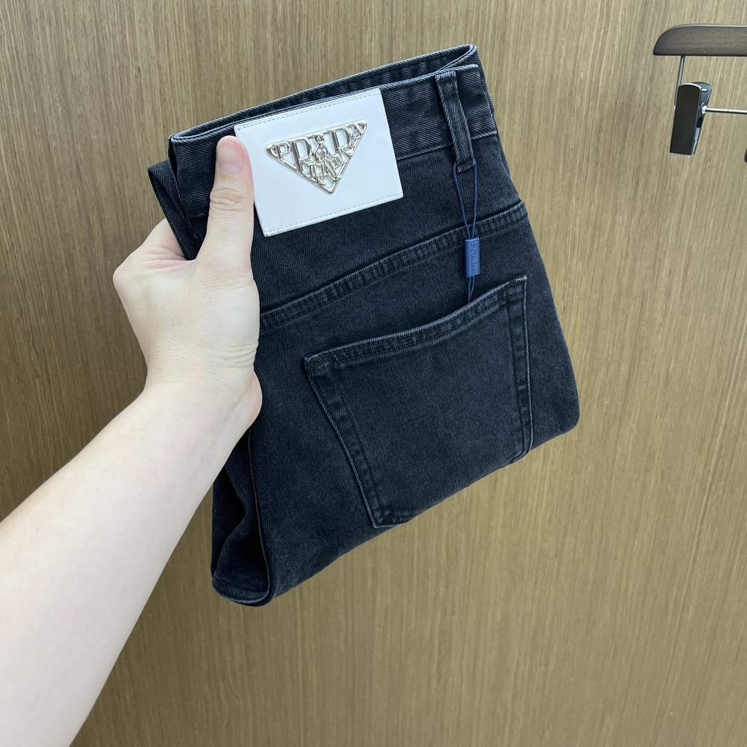 秋冬 PD 🔥🔥高端定制、25SS秋冬最新款牛仔裤 柜台同步发售 进口固色面料 原版定制复刻 客供五金辅