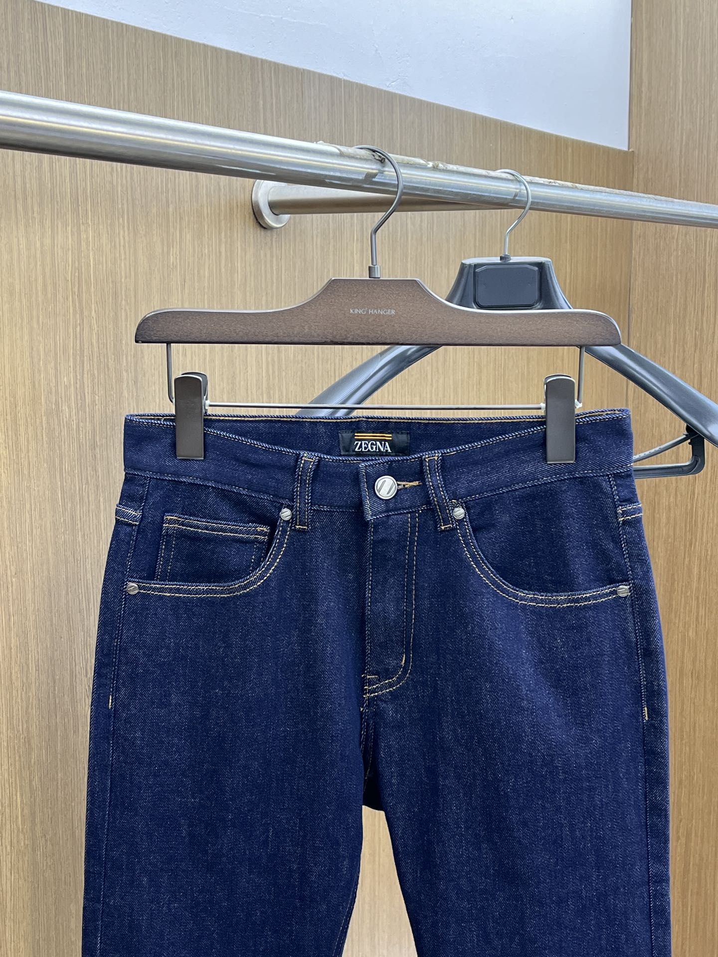 秋冬 ZZ 🔥🔥高端定制、25SS秋冬最新款牛仔裤 柜台同步发售 进口固色面料 原版定制复刻 客供五金辅