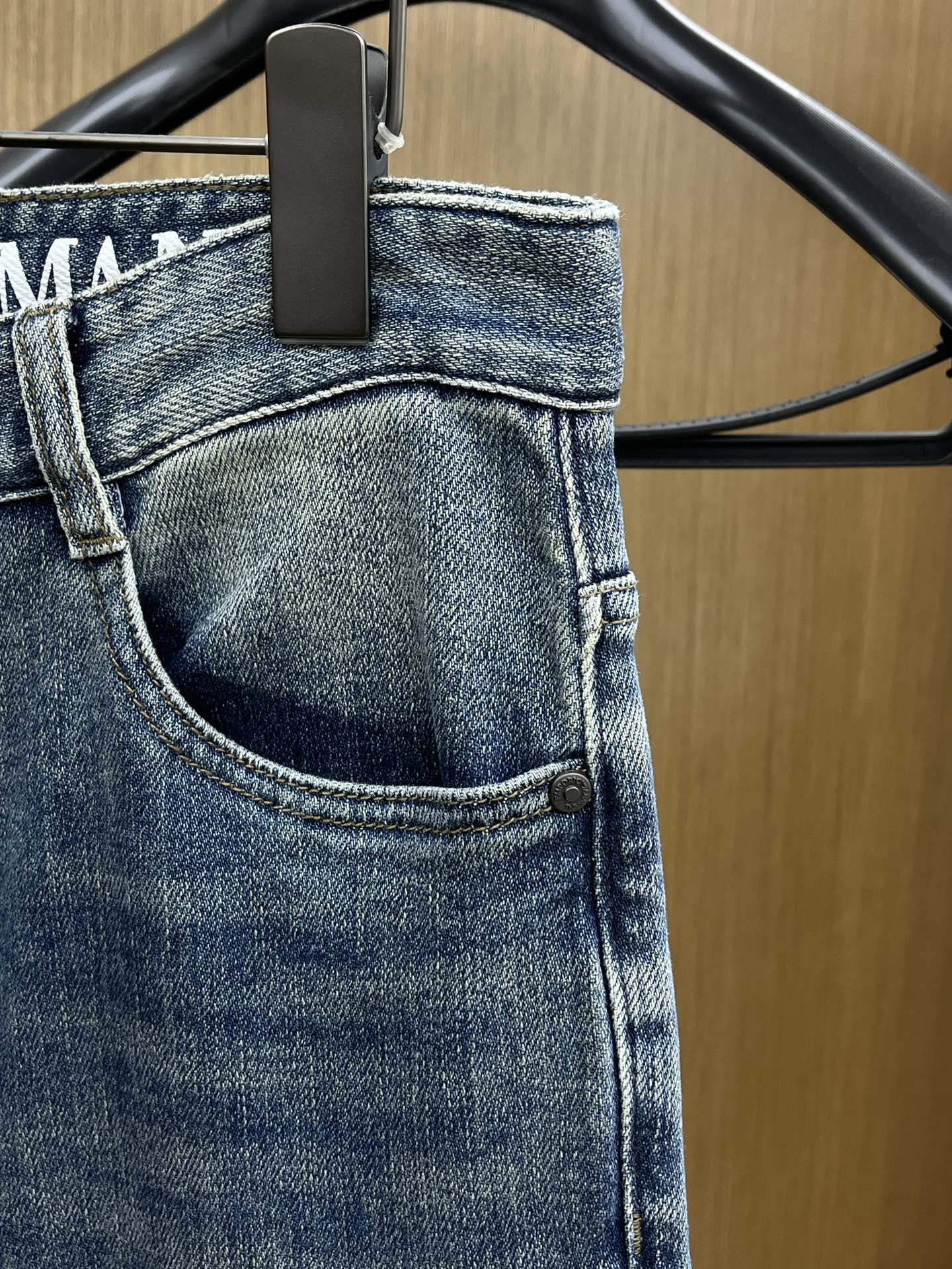 秋冬 AJ 🔥🔥高端定制、25SS秋冬最新款牛仔裤 柜台同步发售 进口固色面料 原版定制复刻 客供五金辅